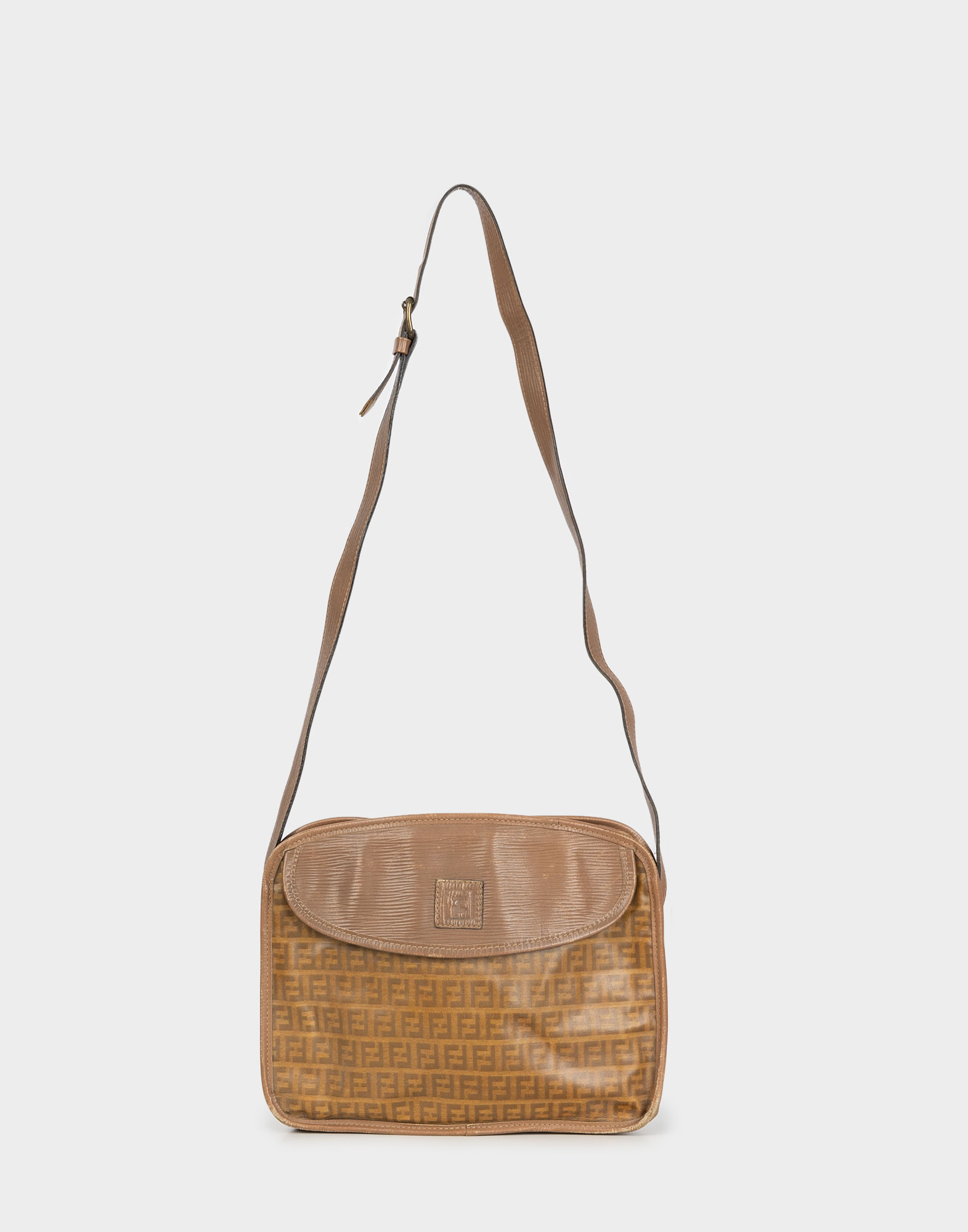 Fendi - 80s beige monogram bag - Image 2