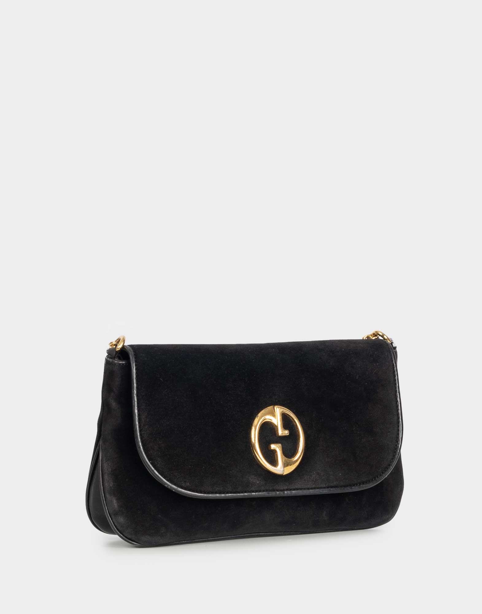 Gucci - Borsa nera anni 70-80 - immagine 3