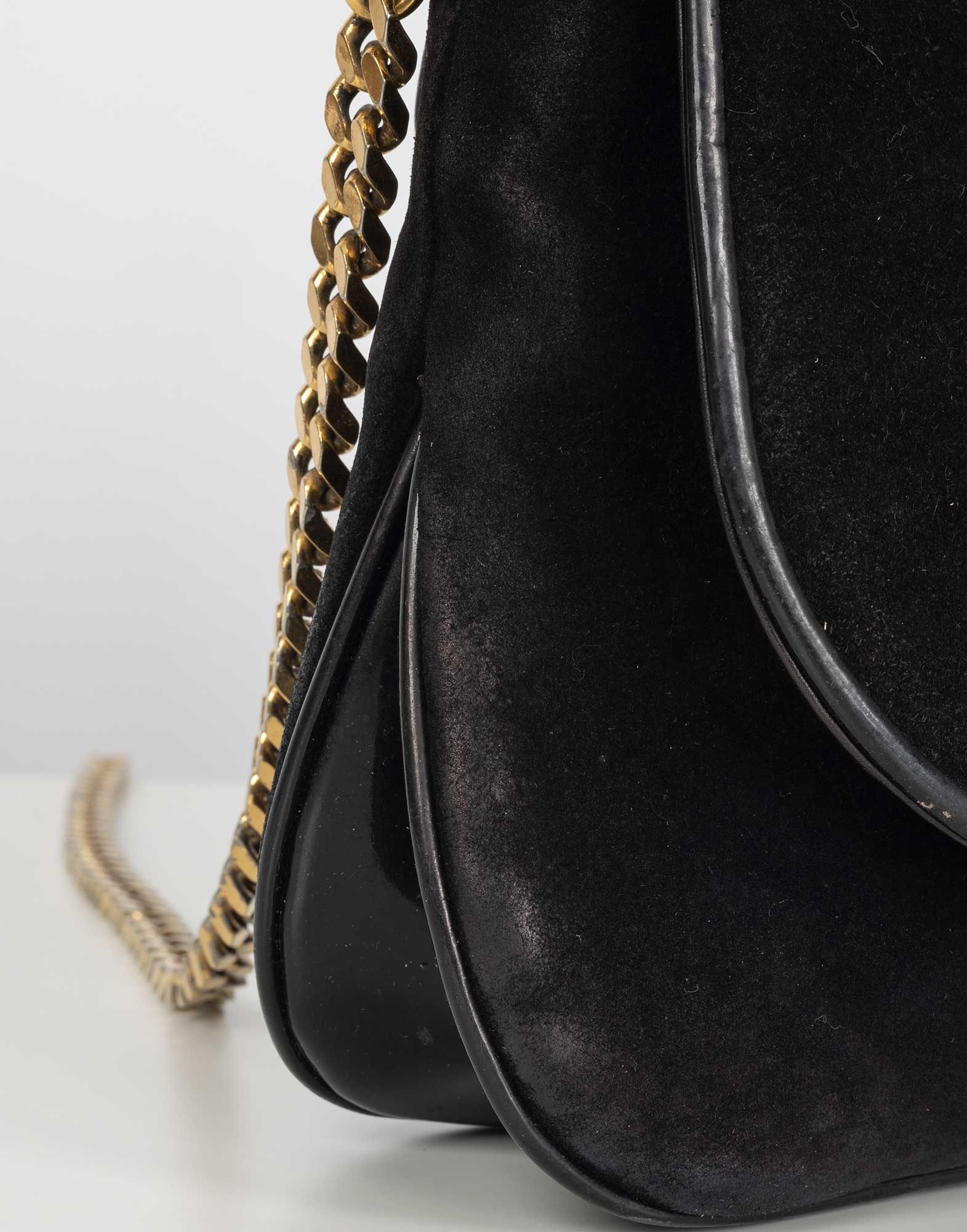 Gucci - Borsa nera anni 70-80 - immagine 7