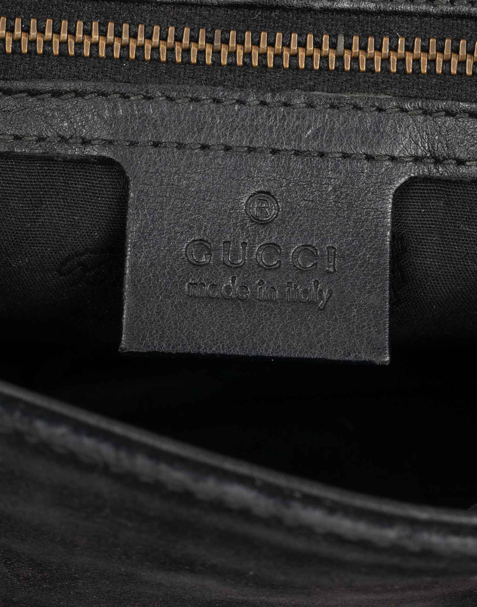 Gucci - Borsa nera anni 70-80 - immagine 9