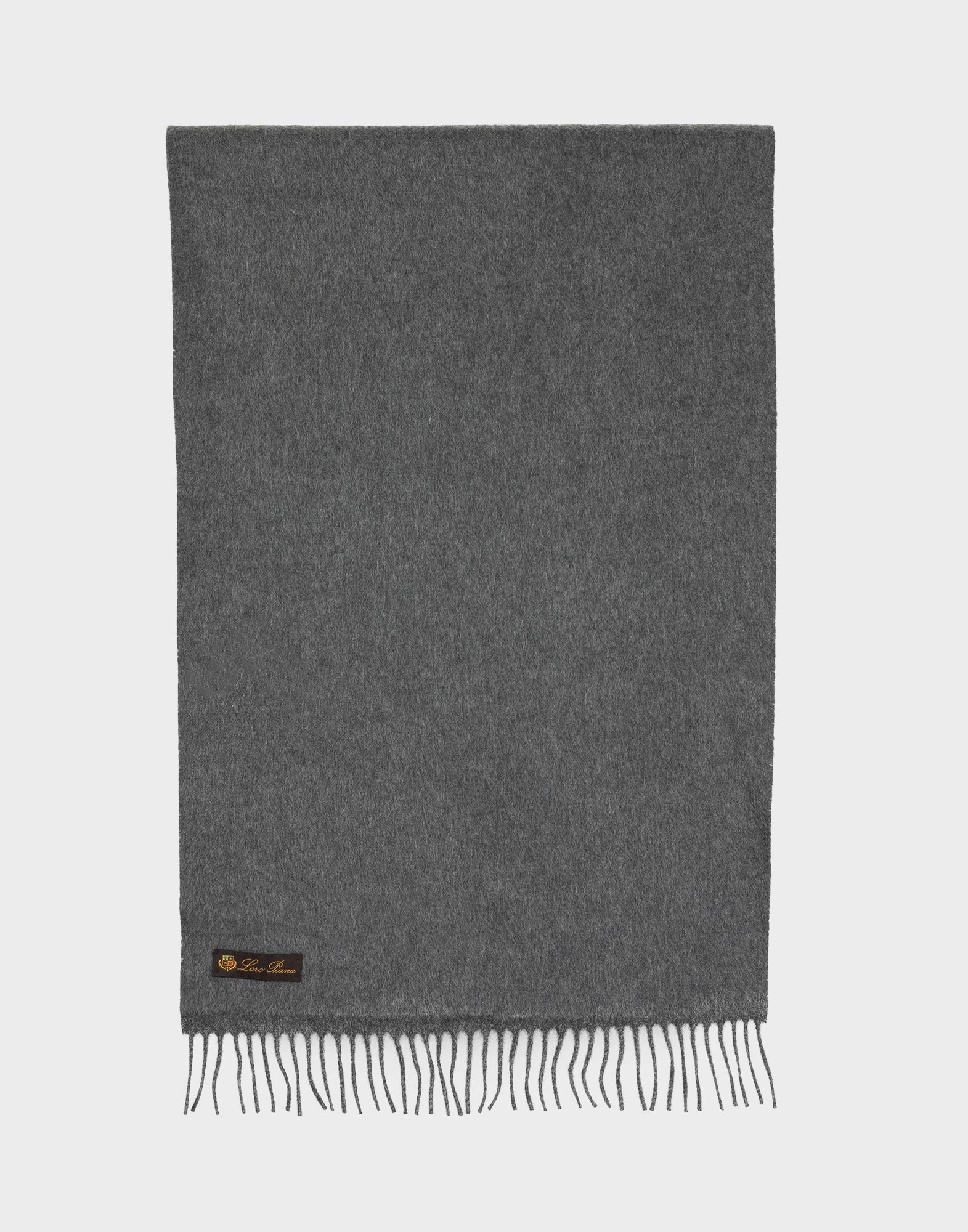 Loro Piana - Sciarpa grigia in cashmere