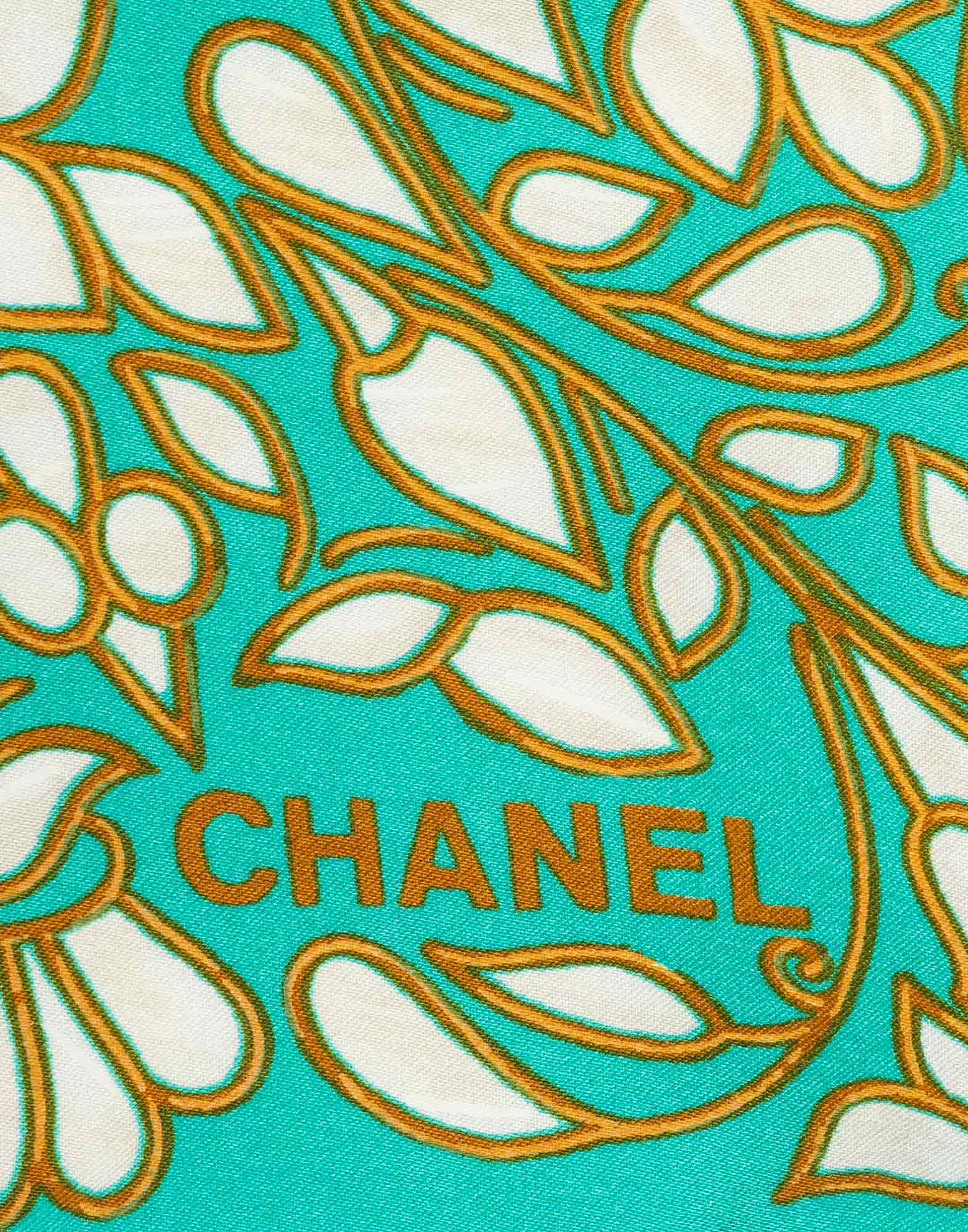 Chanel - Foulard a fiori anni '90 - immagine 4