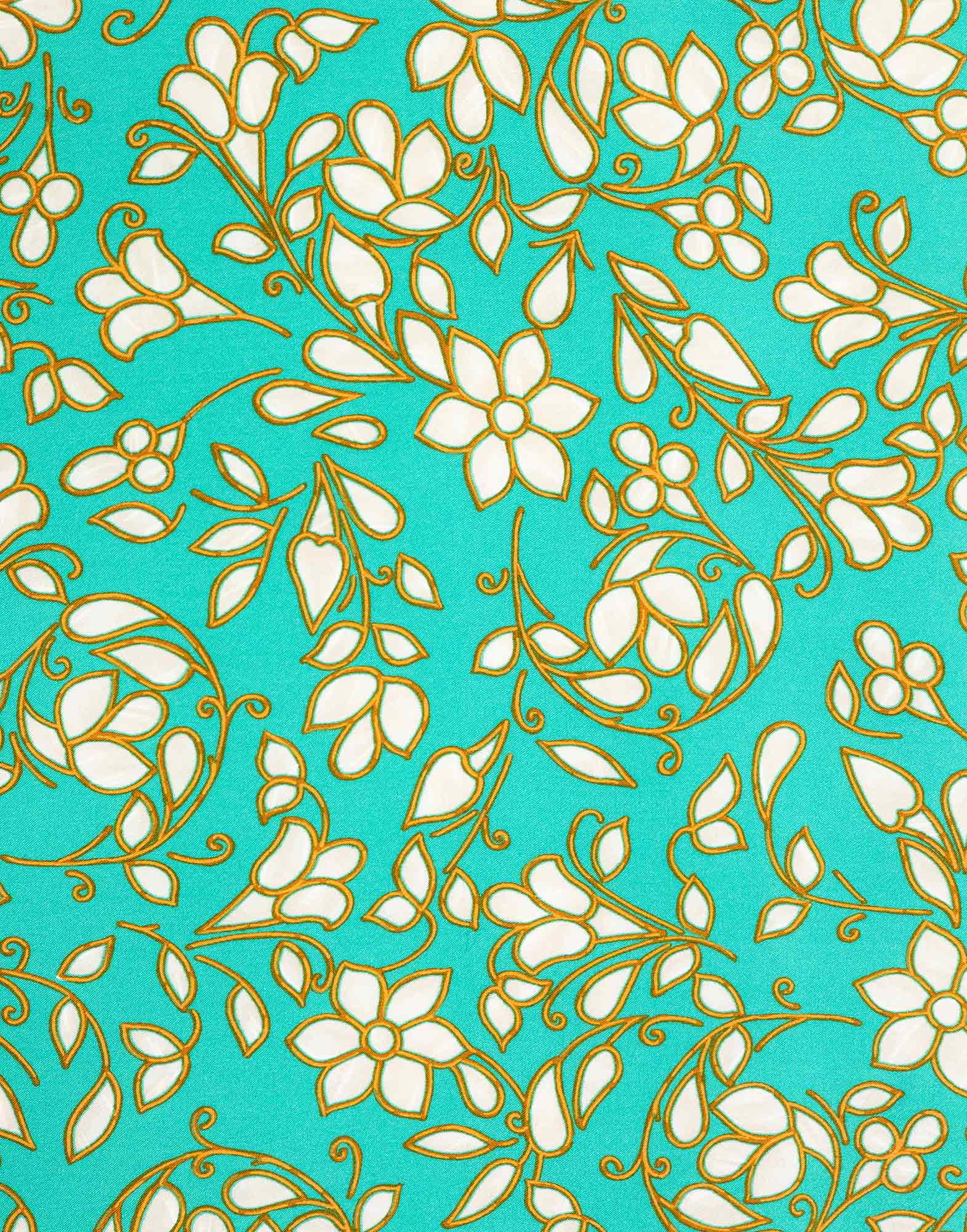 Chanel - Foulard a fiori anni '90 - immagine 5