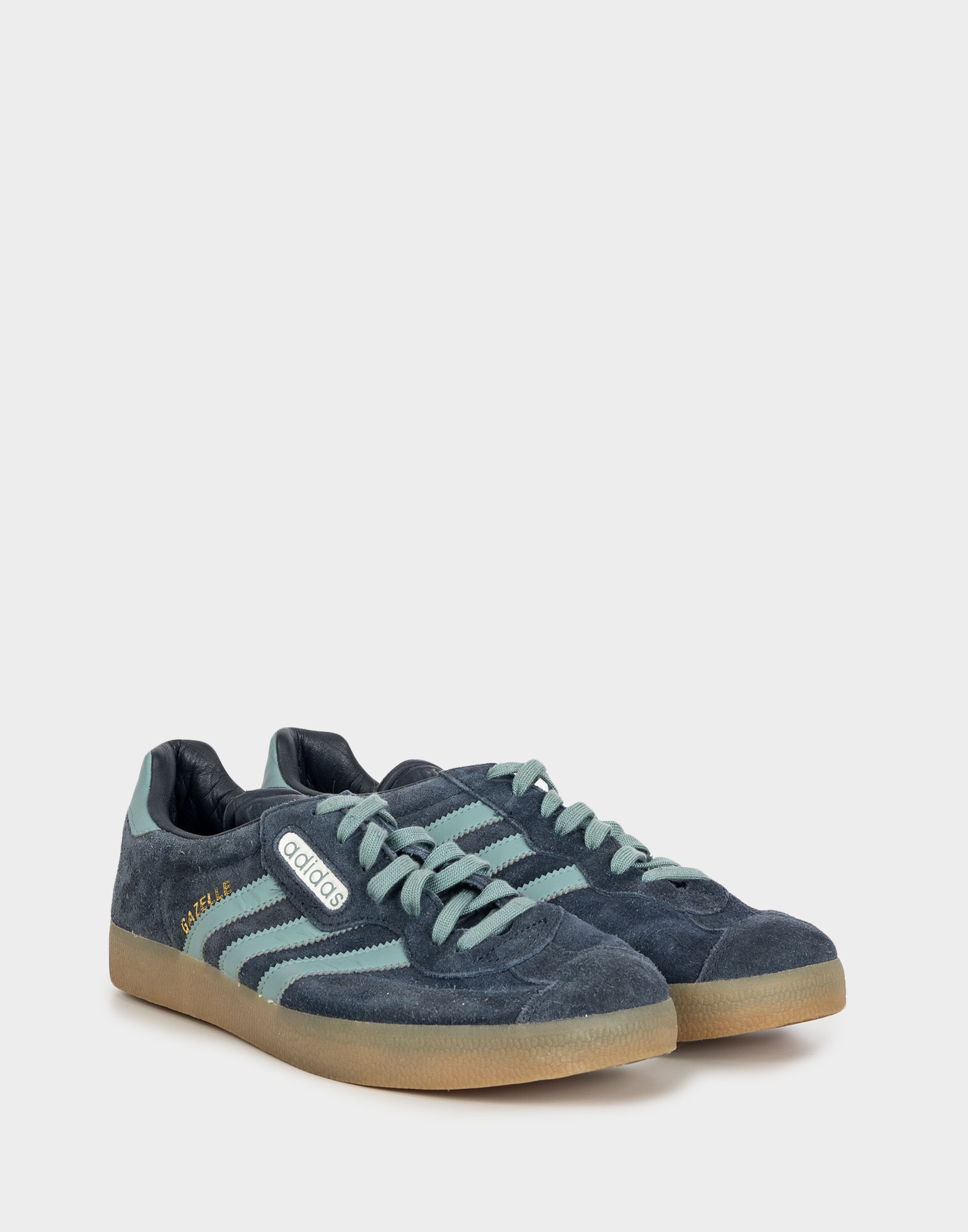 Adidas Gazelle - Scarpe blu e celesti - immagine 2