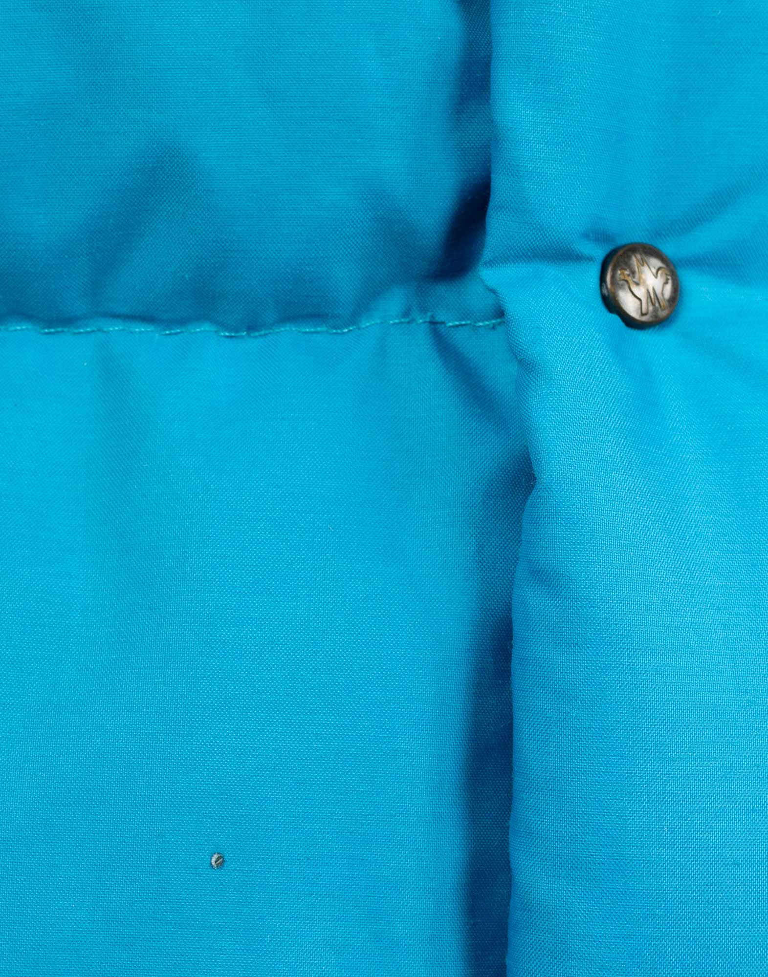 Moncler - 90s blue down jacket - Image 7