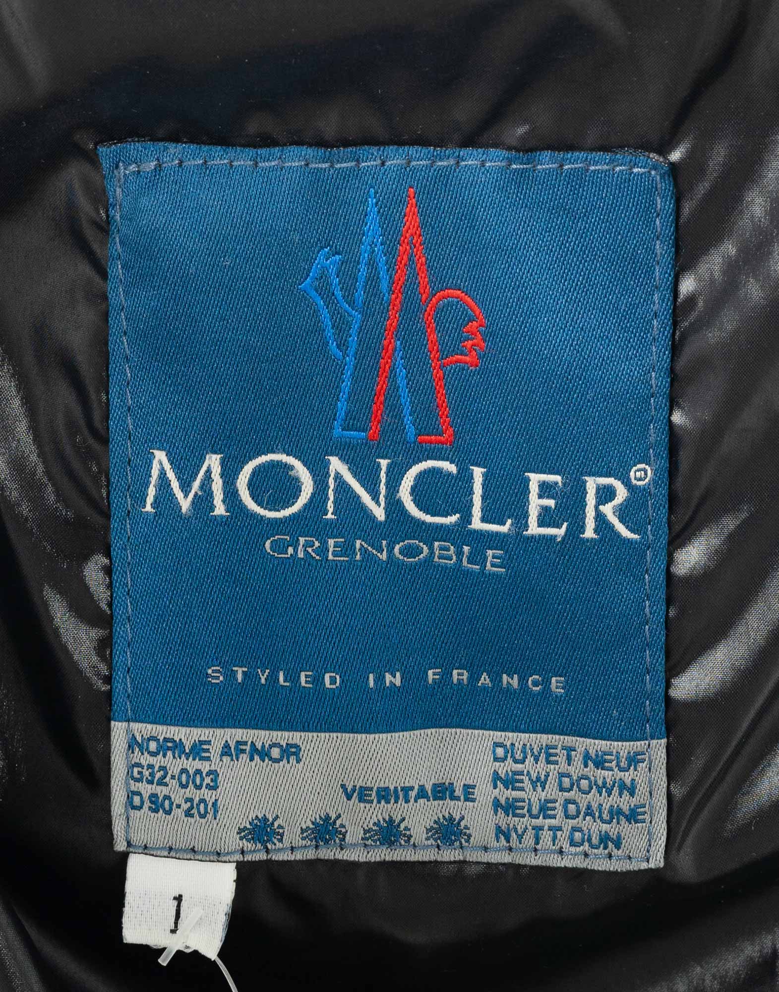Moncler - Piumino nero Grenoble - immagine 6