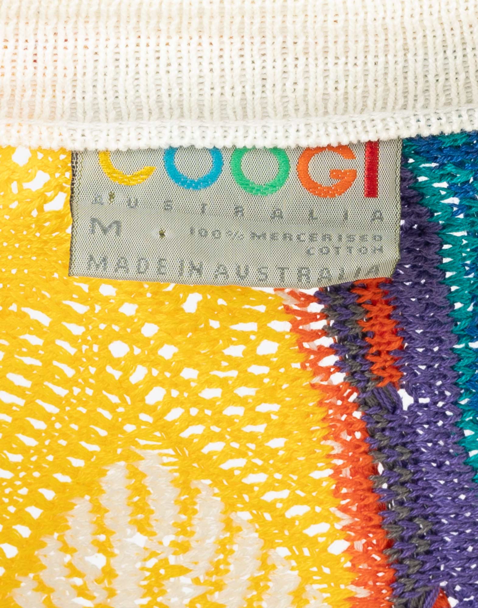 Coogi - Multicolored 90s cardigan - Image 5