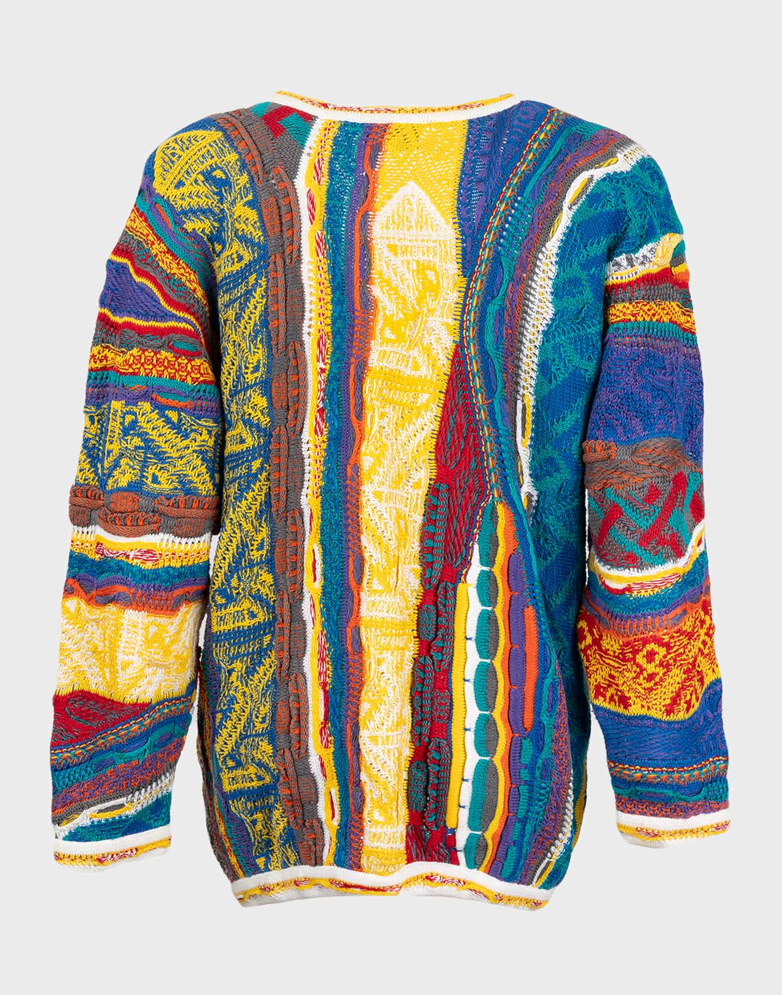 Coogi - Multicolored 90s cardigan - Image 6