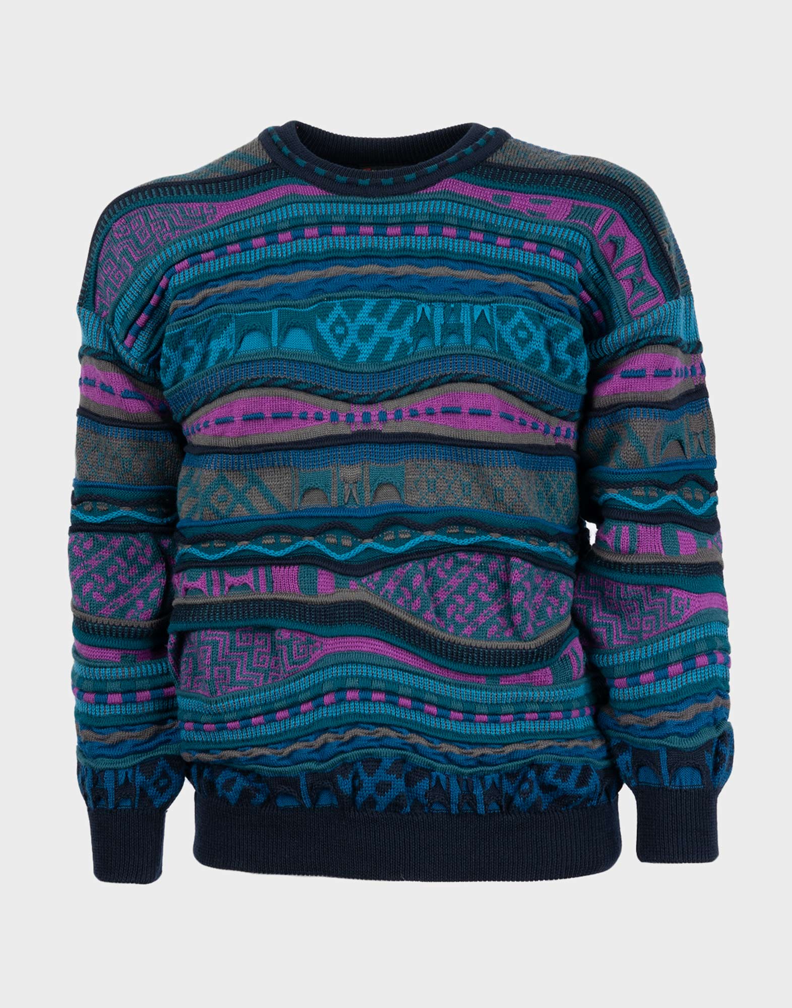 Emaroo - Maglione blu anni '90