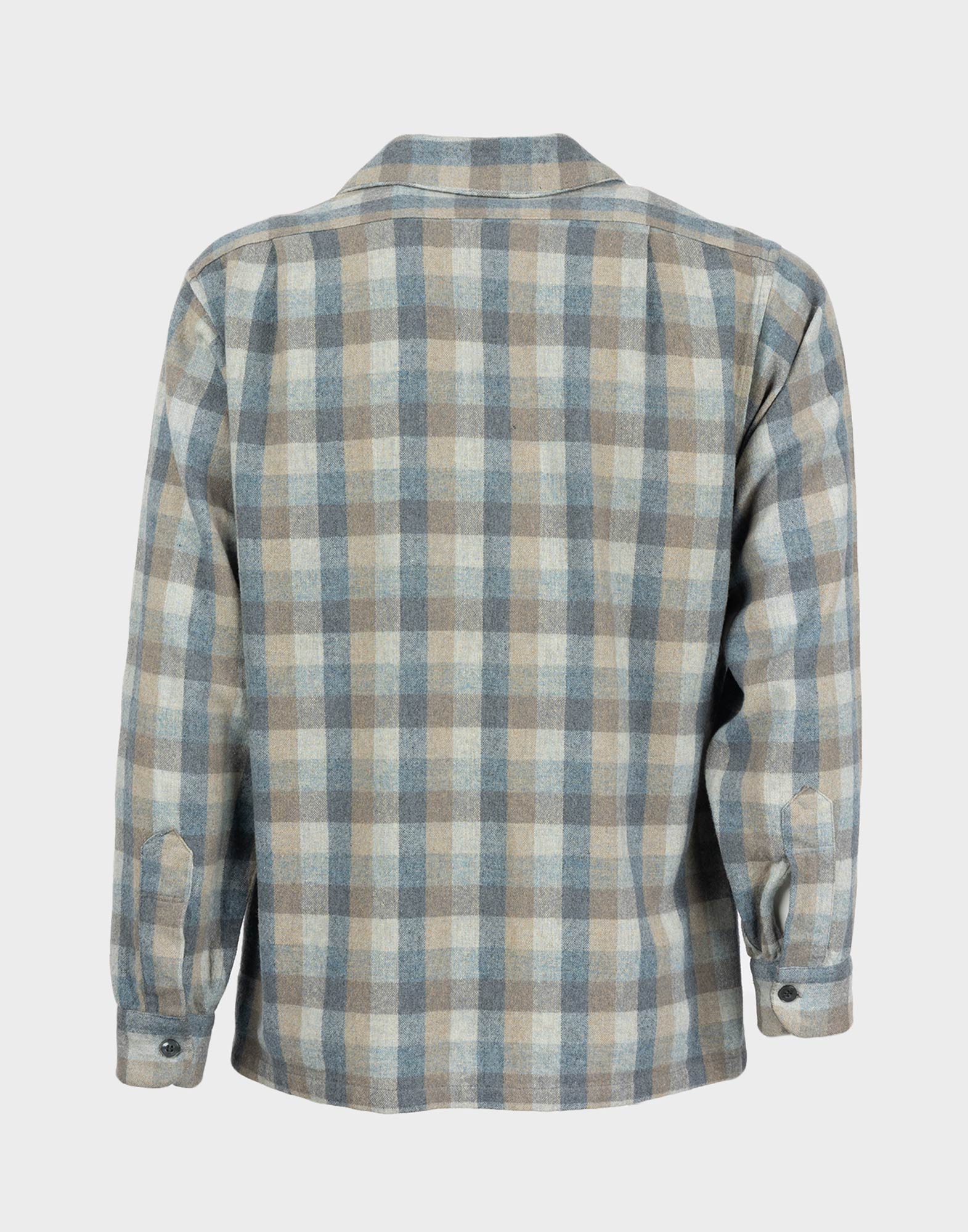 Pendleton - 70s plaid wool shirt - Image 5