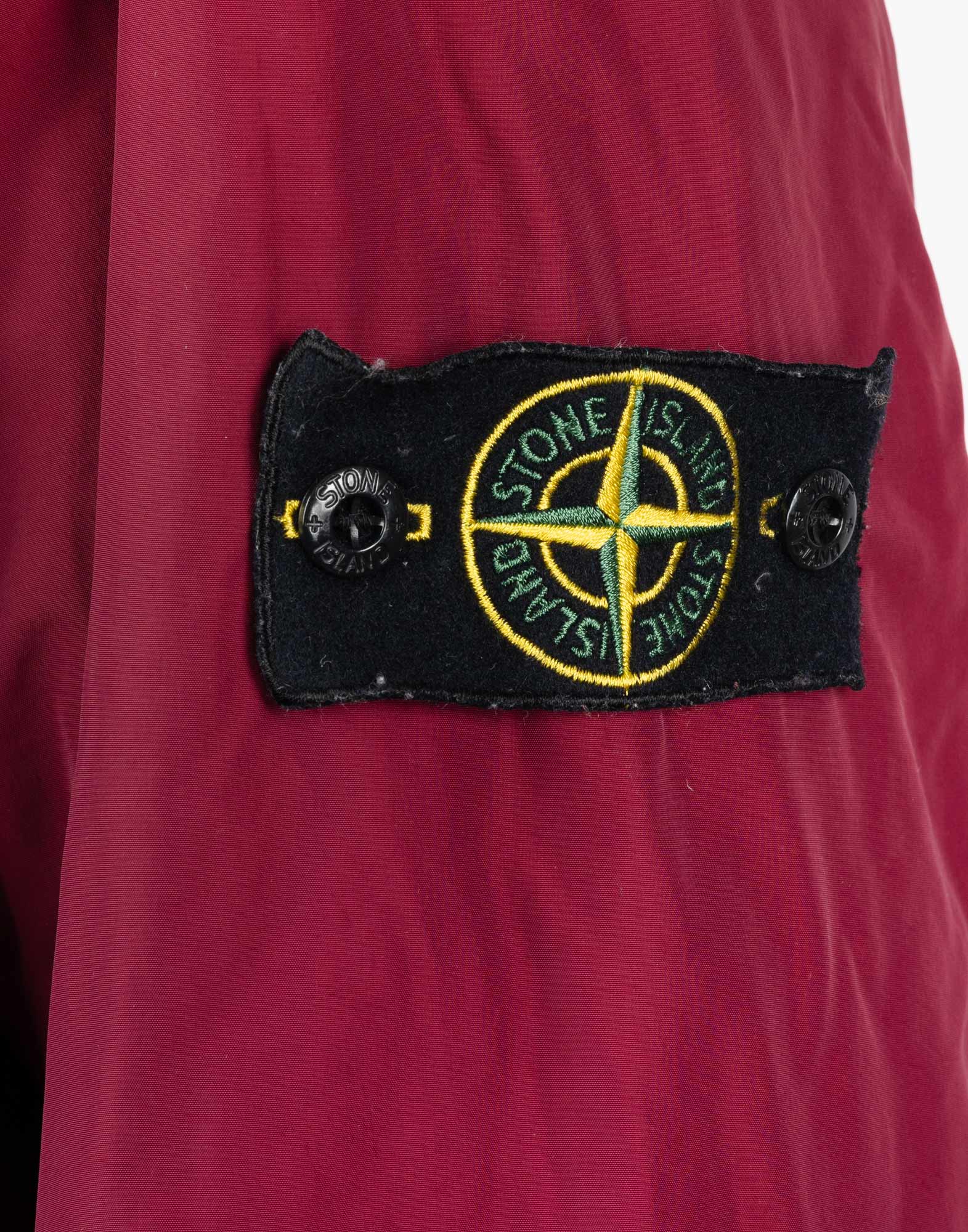 Stone Island - Giubbotto Micro reps bordeaux - immagine 7