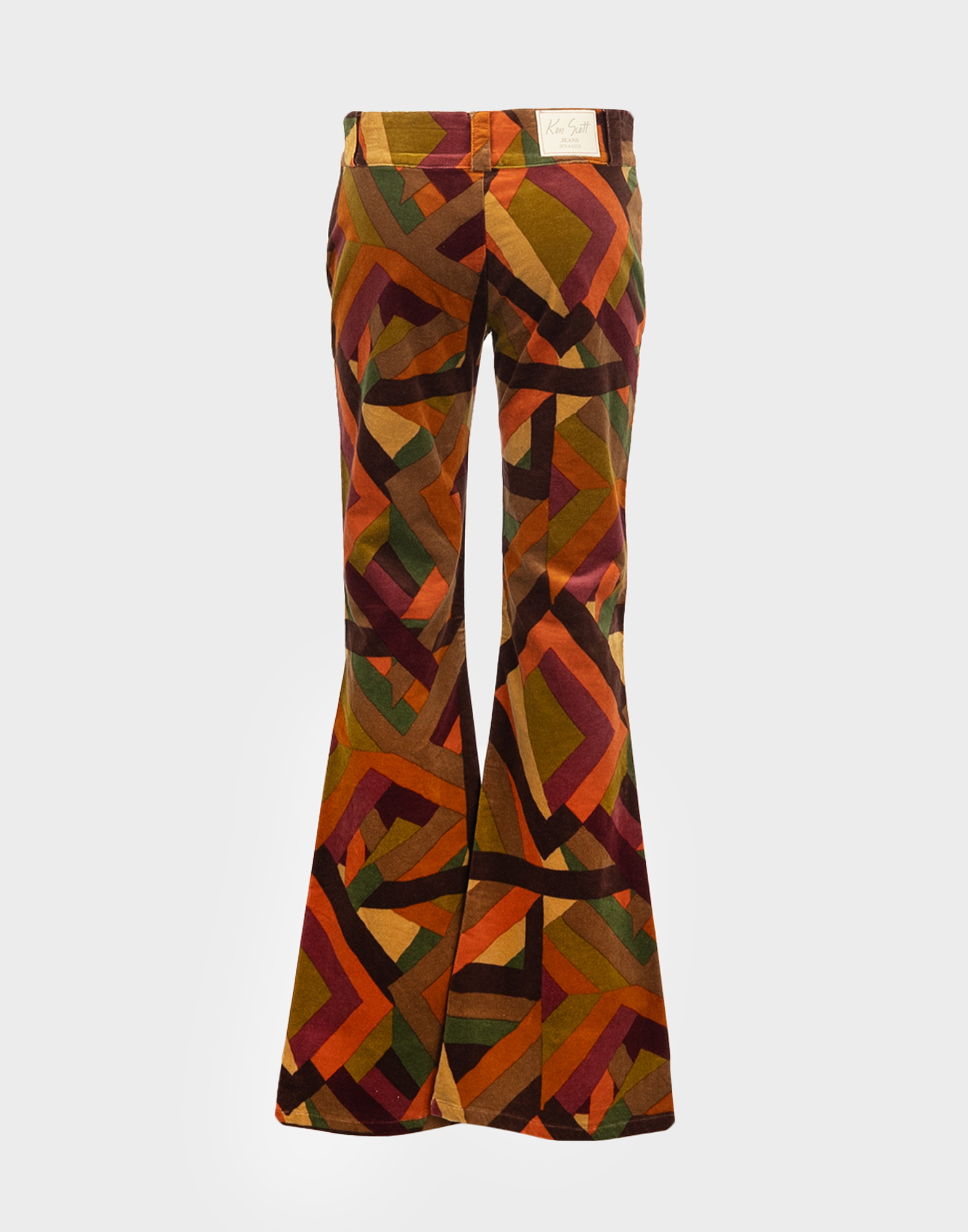 Ken Scott - 1970s patterned pants - Image 5