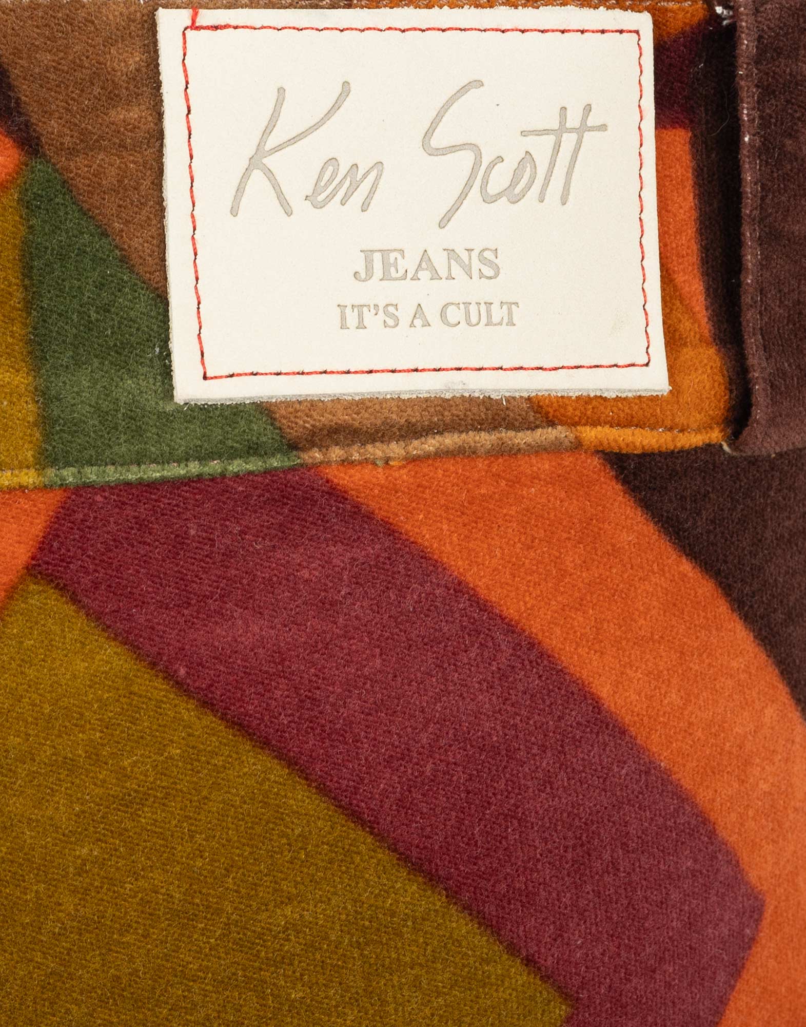 Ken Scott - 1970s patterned pants - Image 6