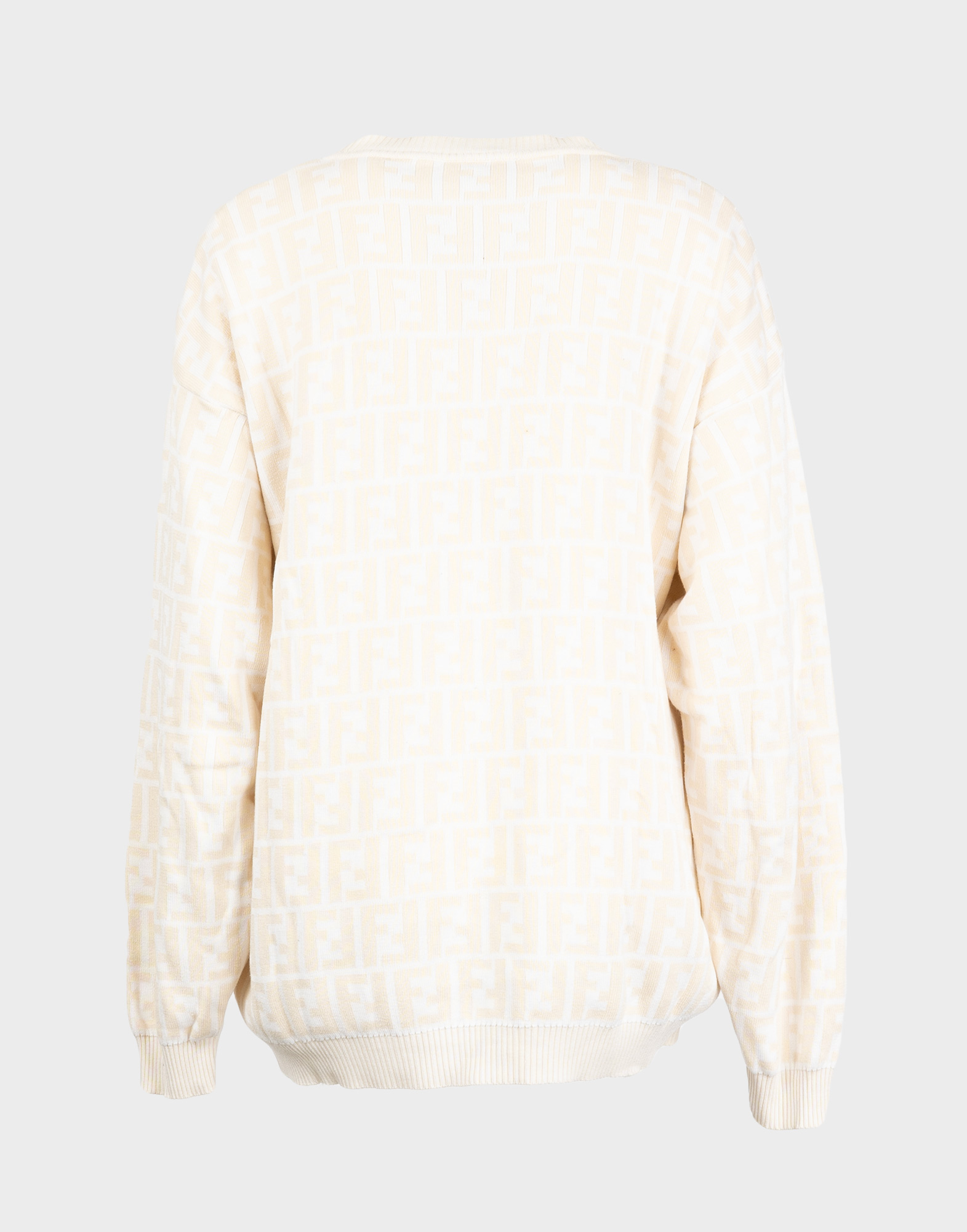 Fendi - Maglioncino beige monogramma - immagine 5