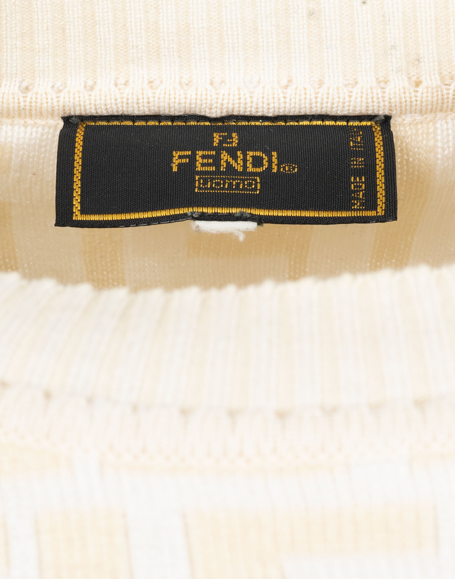 Fendi - Maglioncino beige monogramma - immagine 6