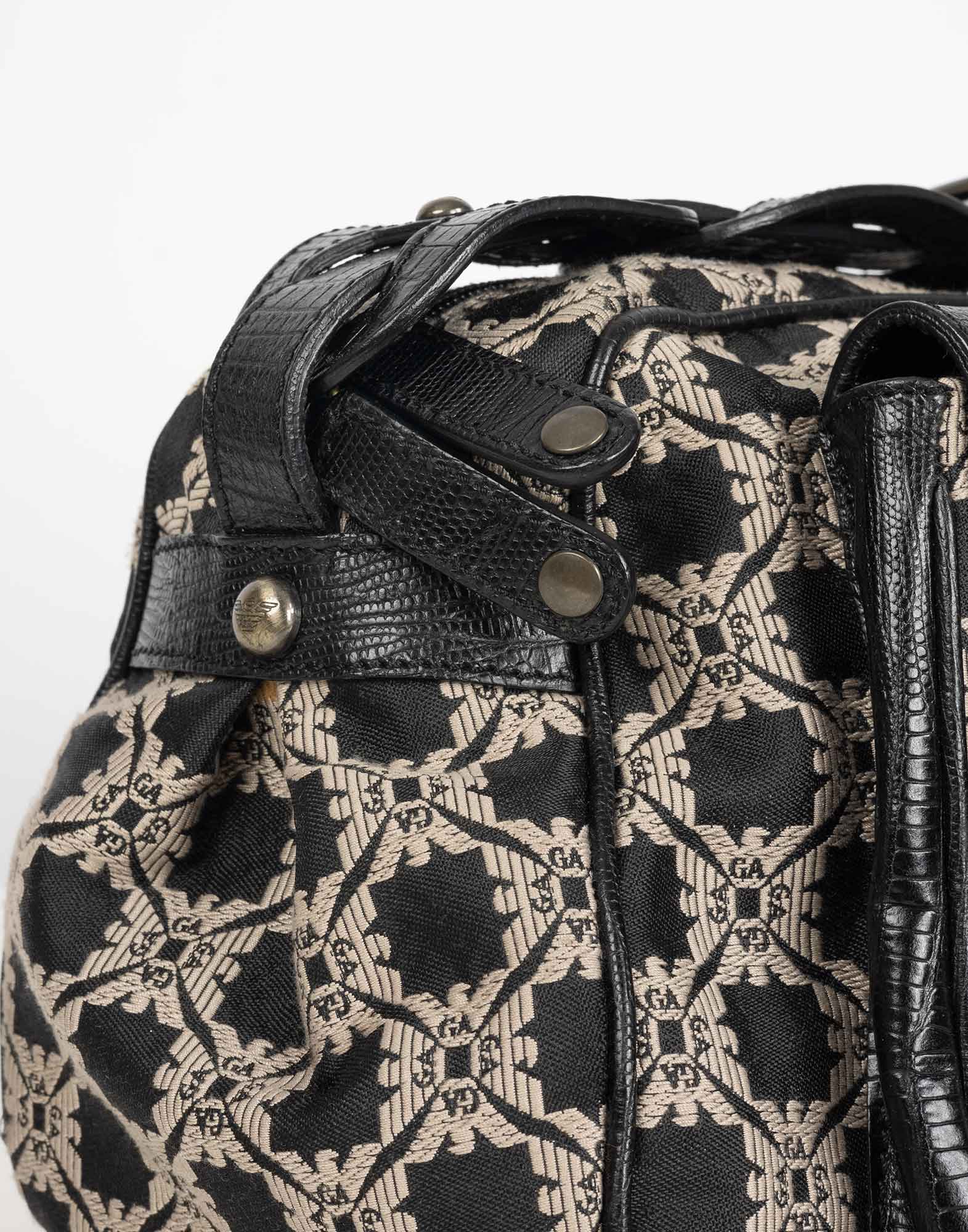 Emporio Armani - Borsa a spalla in tessuto - immagine 8