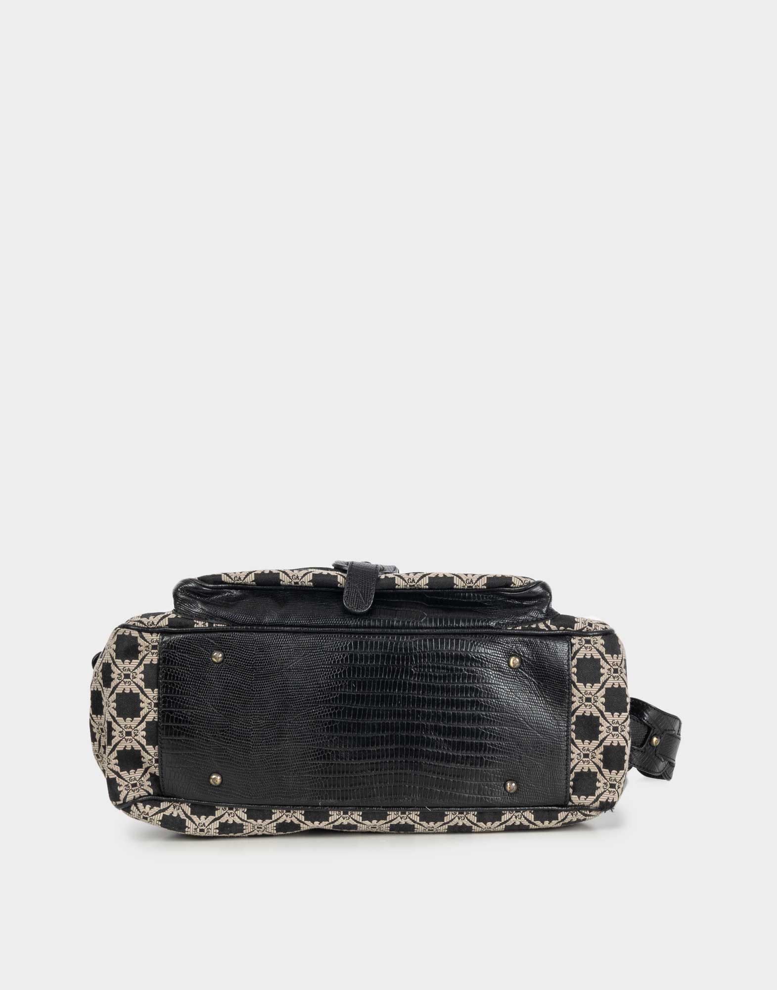 Emporio Armani - Borsa a spalla in tessuto - immagine 5