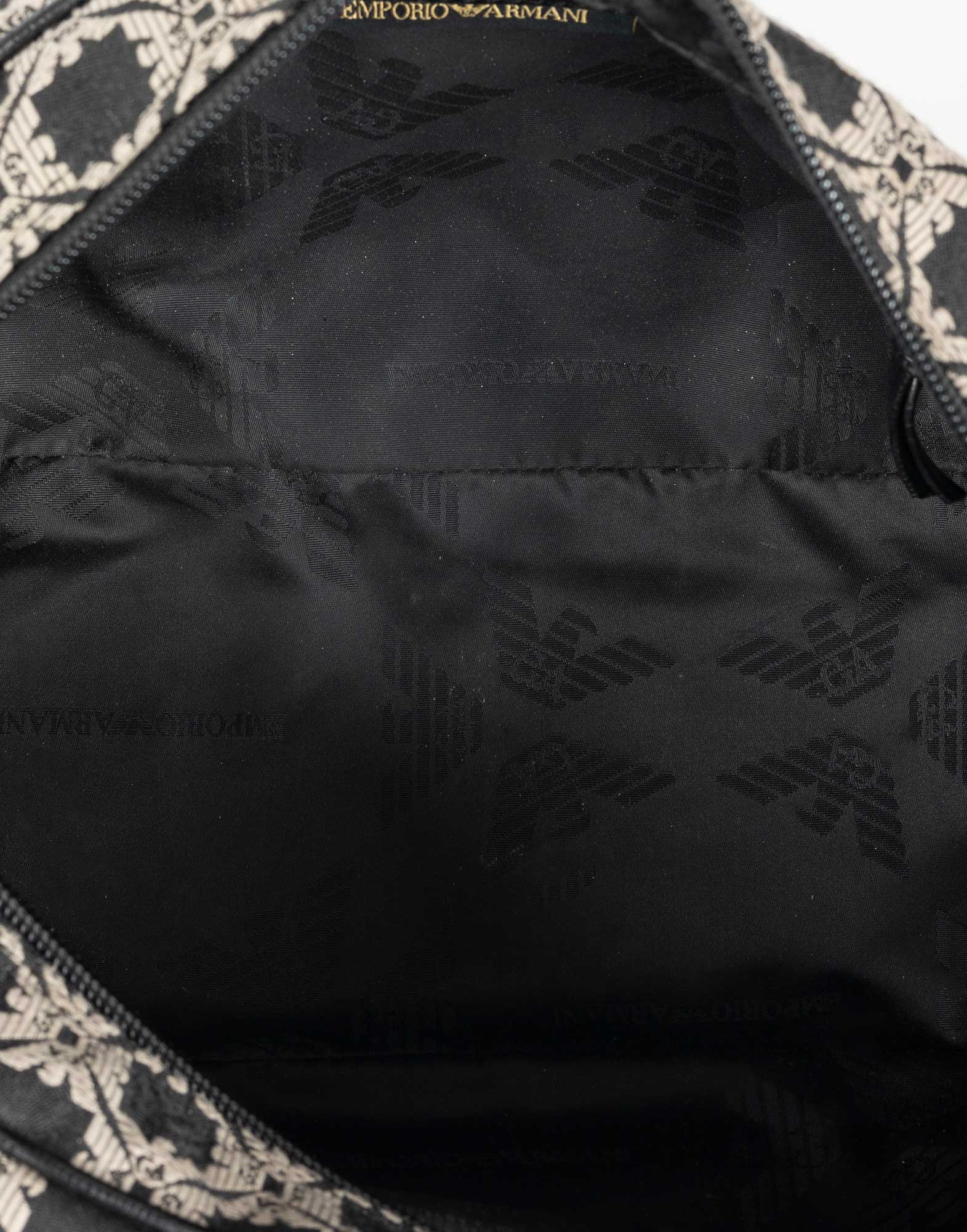 Emporio Armani - Borsa a spalla in tessuto - immagine 10