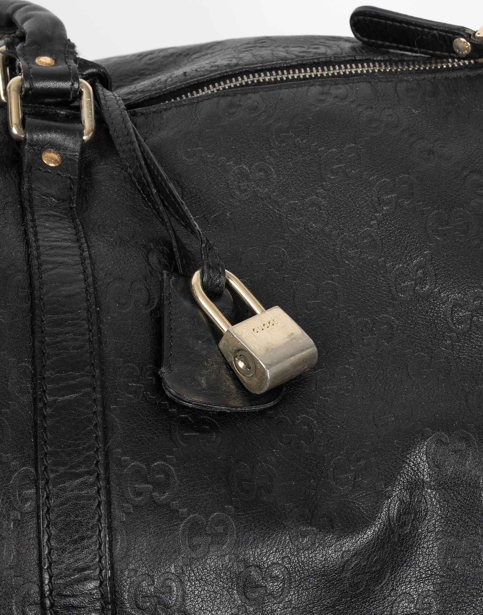 Gucci - Borsone da viaggio nero monogramma - immagine 8