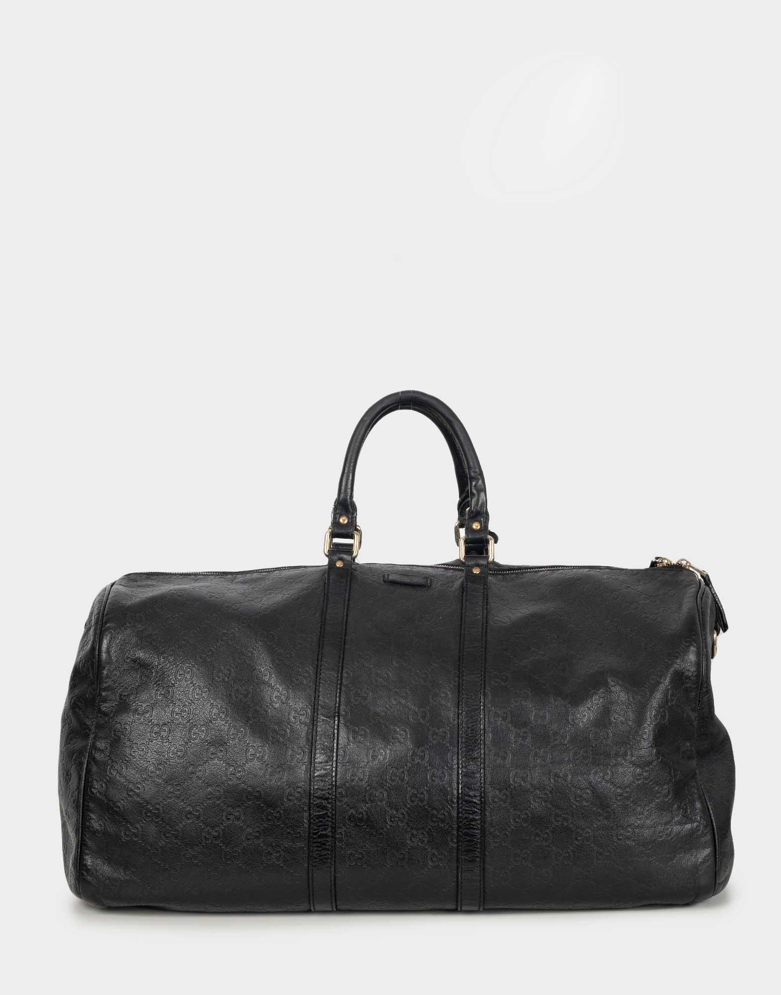 Gucci - Borsone da viaggio nero monogramma