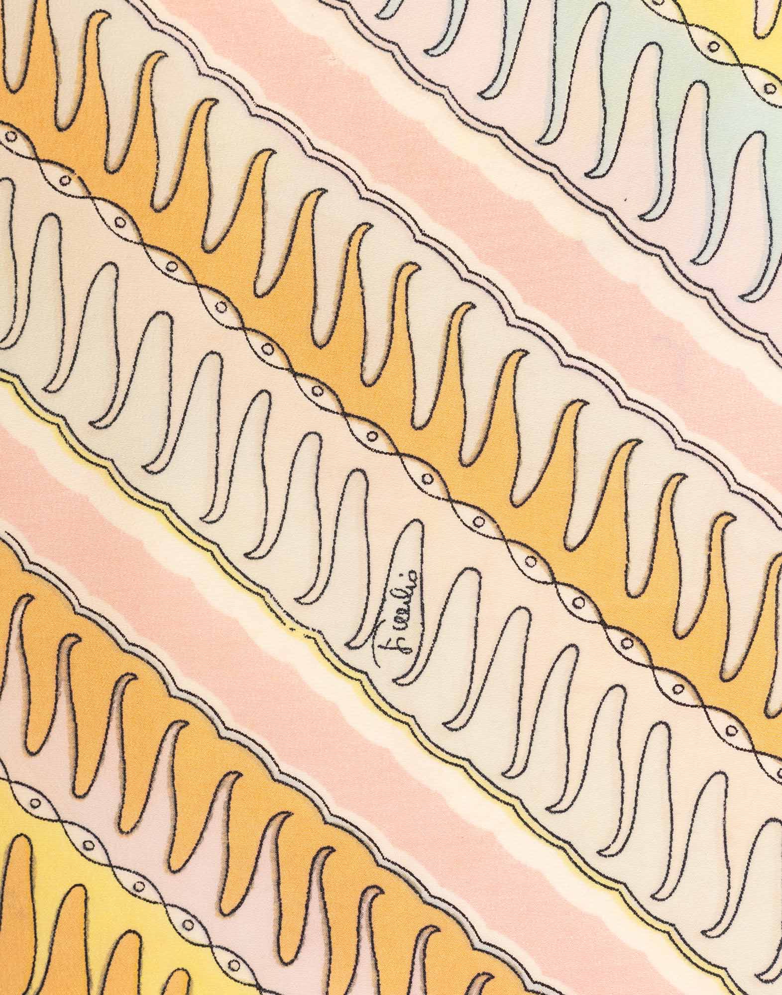 Emilio Pucci - 90s multicolored scarf - Image 2