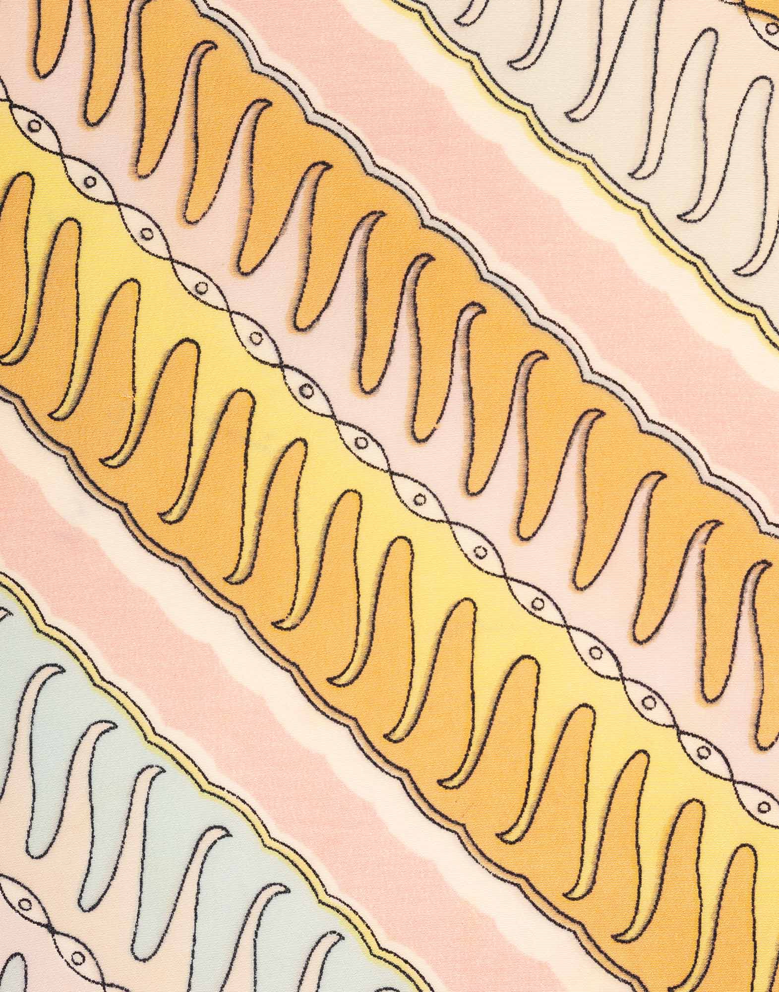 Emilio Pucci - 90s multicolored scarf - Image 3