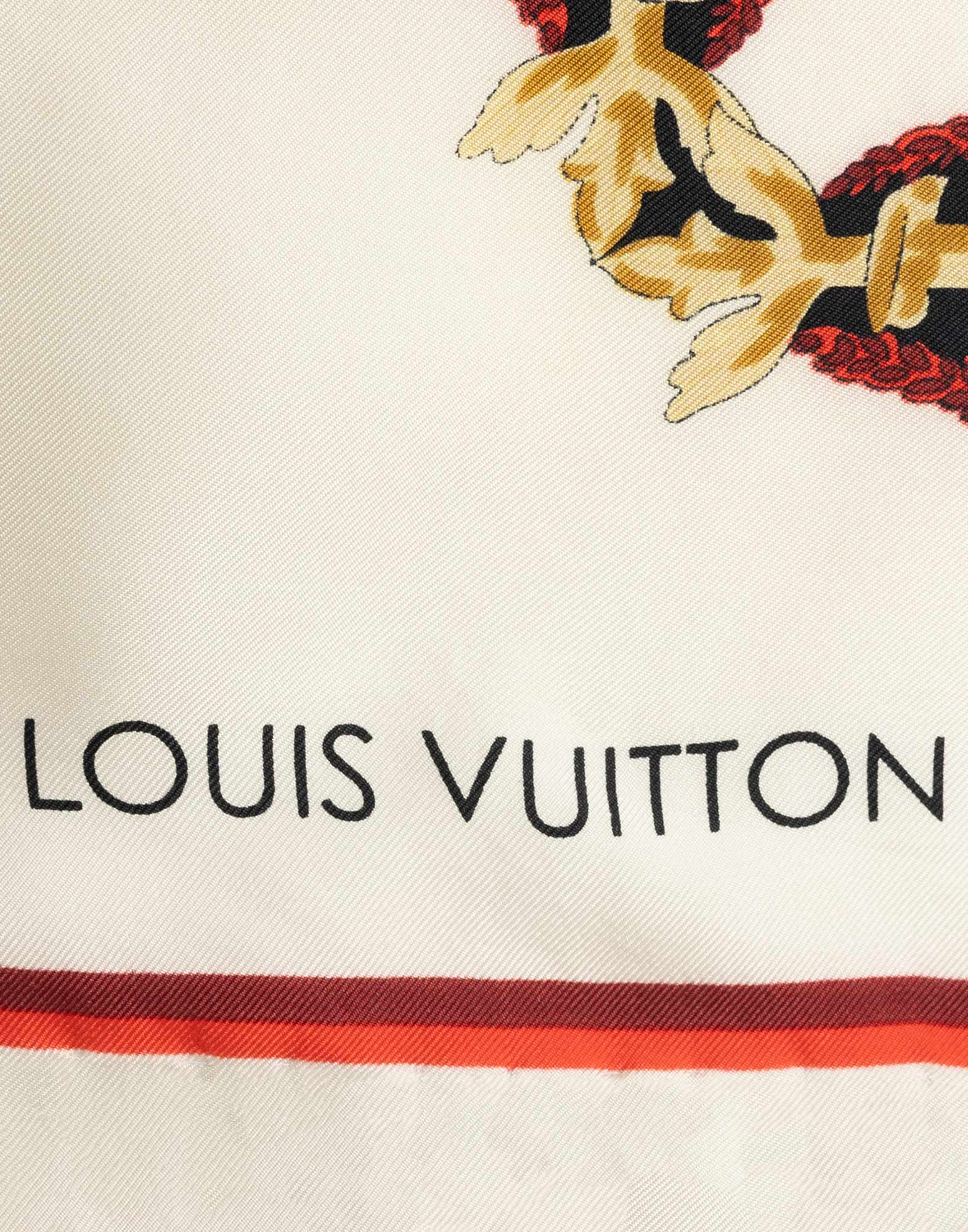 Louis Vuitton - Foulard in seta anni '90 - immagine 5