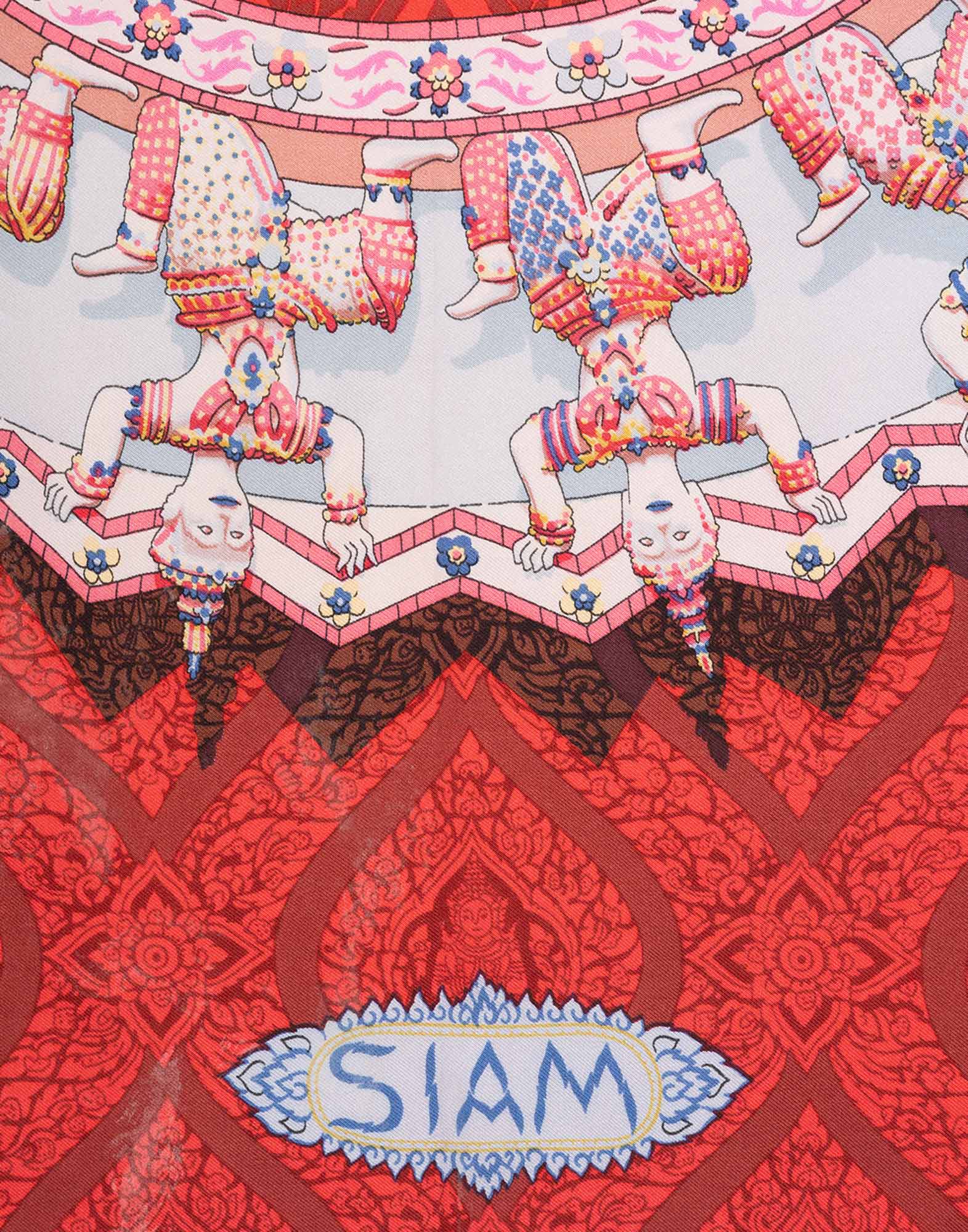 Hermes - Foulard 'Siam' in seta anni '90 - immagine 2