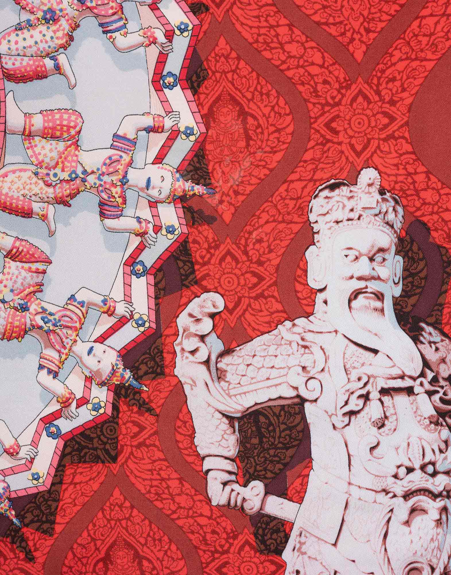 Hermes - Foulard 'Siam' in seta anni '90 - immagine 4