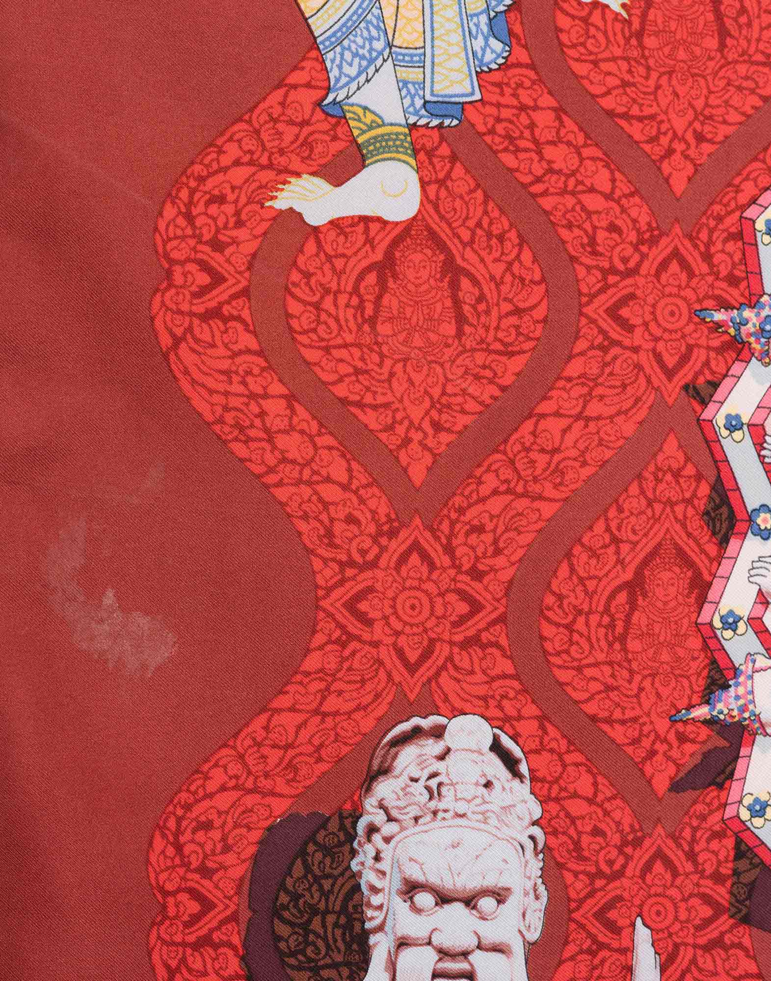 Hermes - Foulard 'Siam' in seta anni '90 - immagine 5