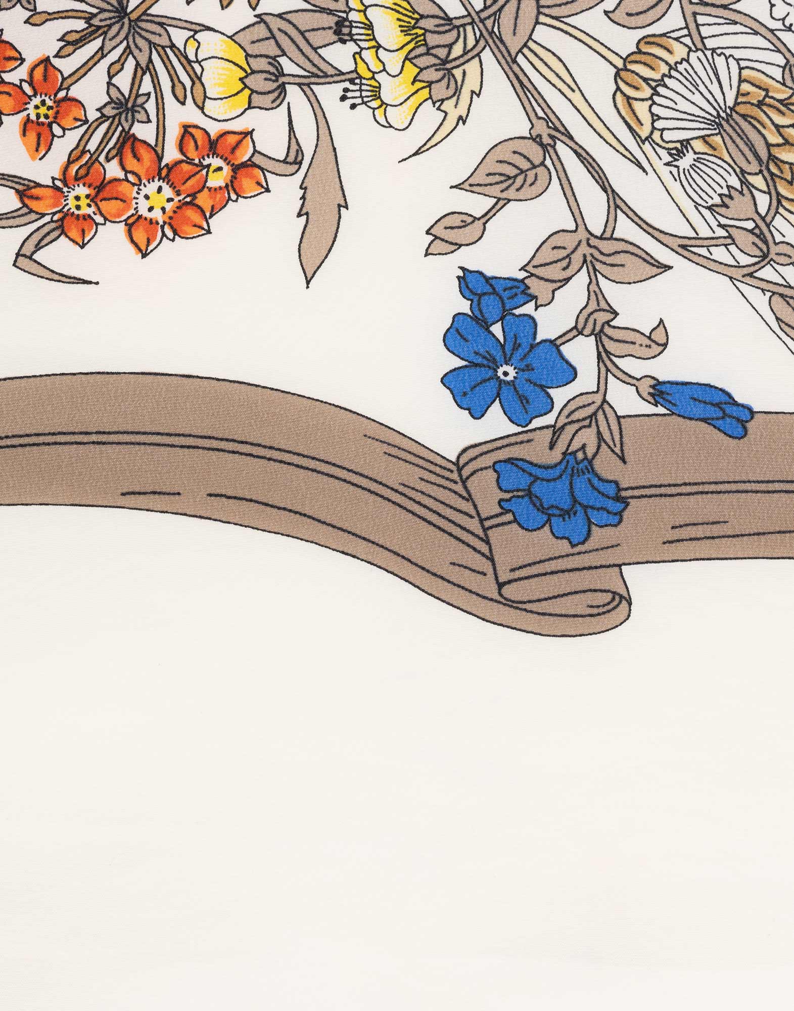 Gucci - Foulard con papaveri anni '90 - immagine 4