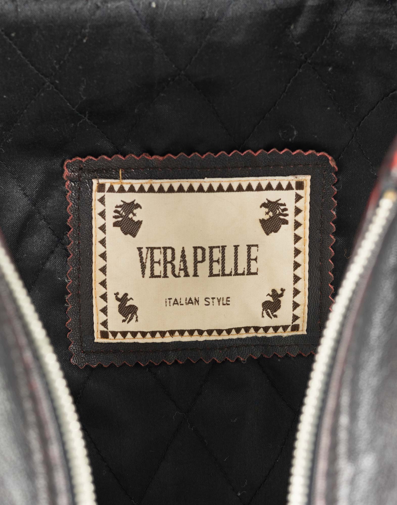 Vintage - Giubbotto in pelle anni '90 - immagine 4
