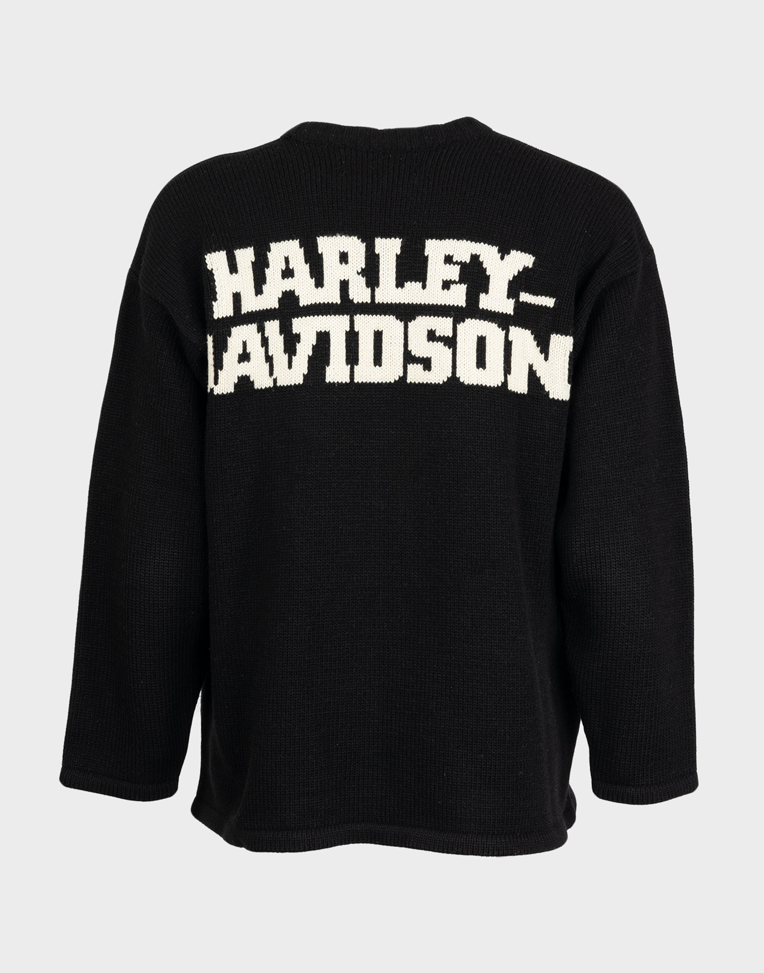Harley Davidson - Maglione nero in lana - immagine 2