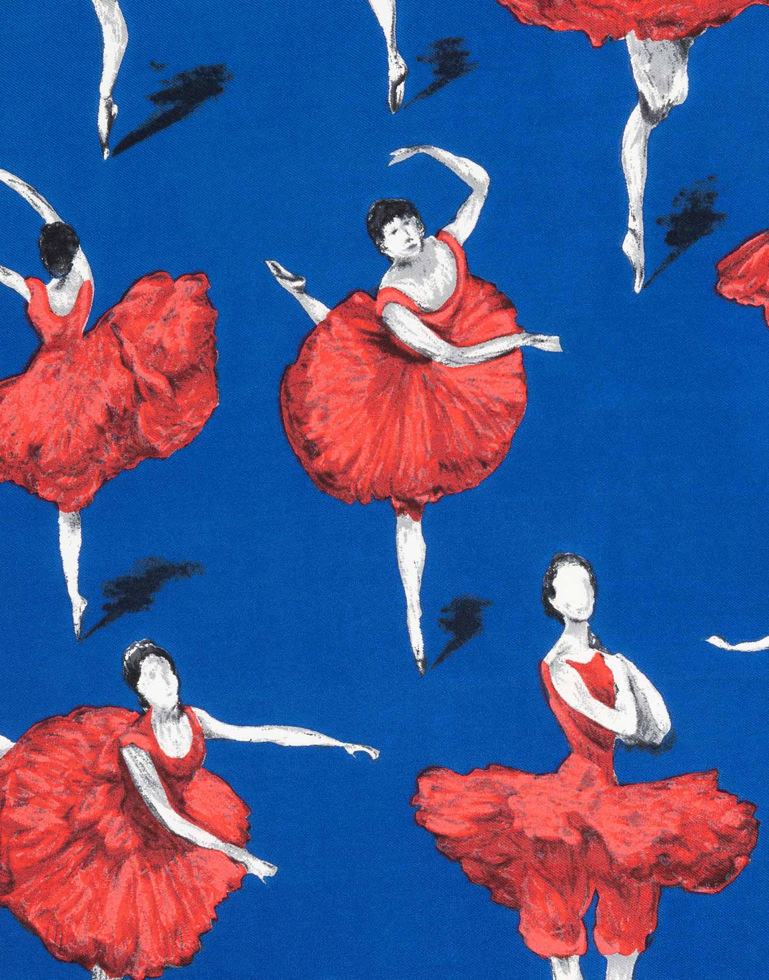 Hermes - Foulard 'La Danse' blu - immagine 3