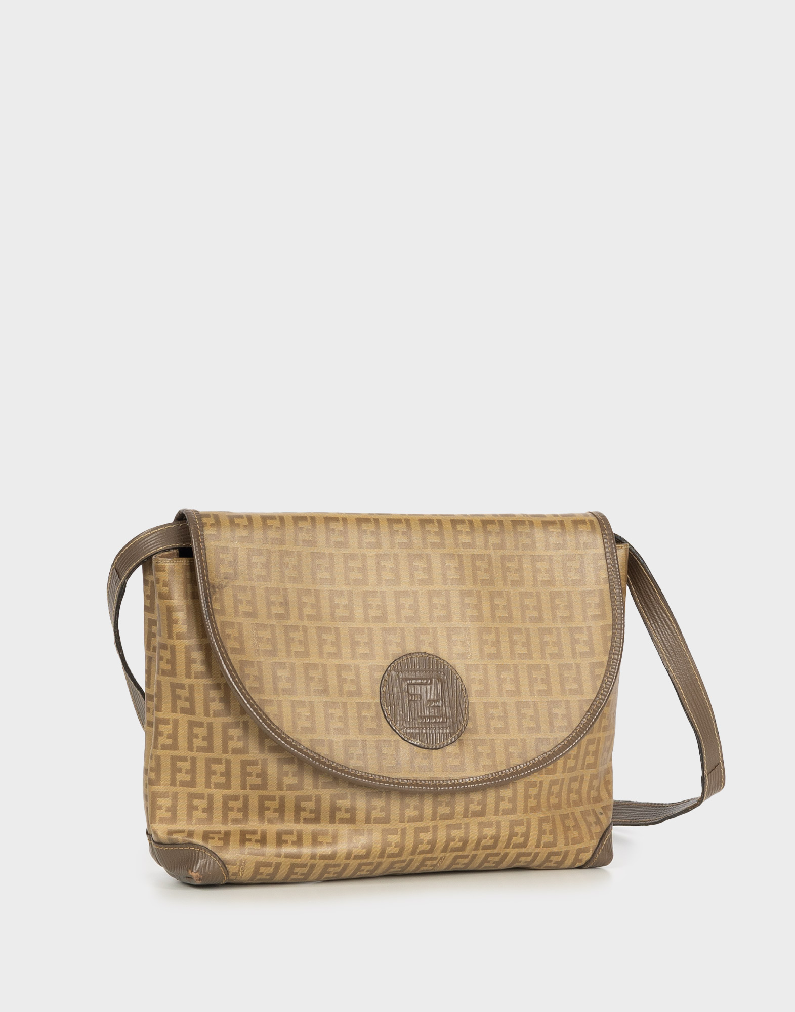 Fendi - Borsa a tracolla beige anni '80 - immagine 2