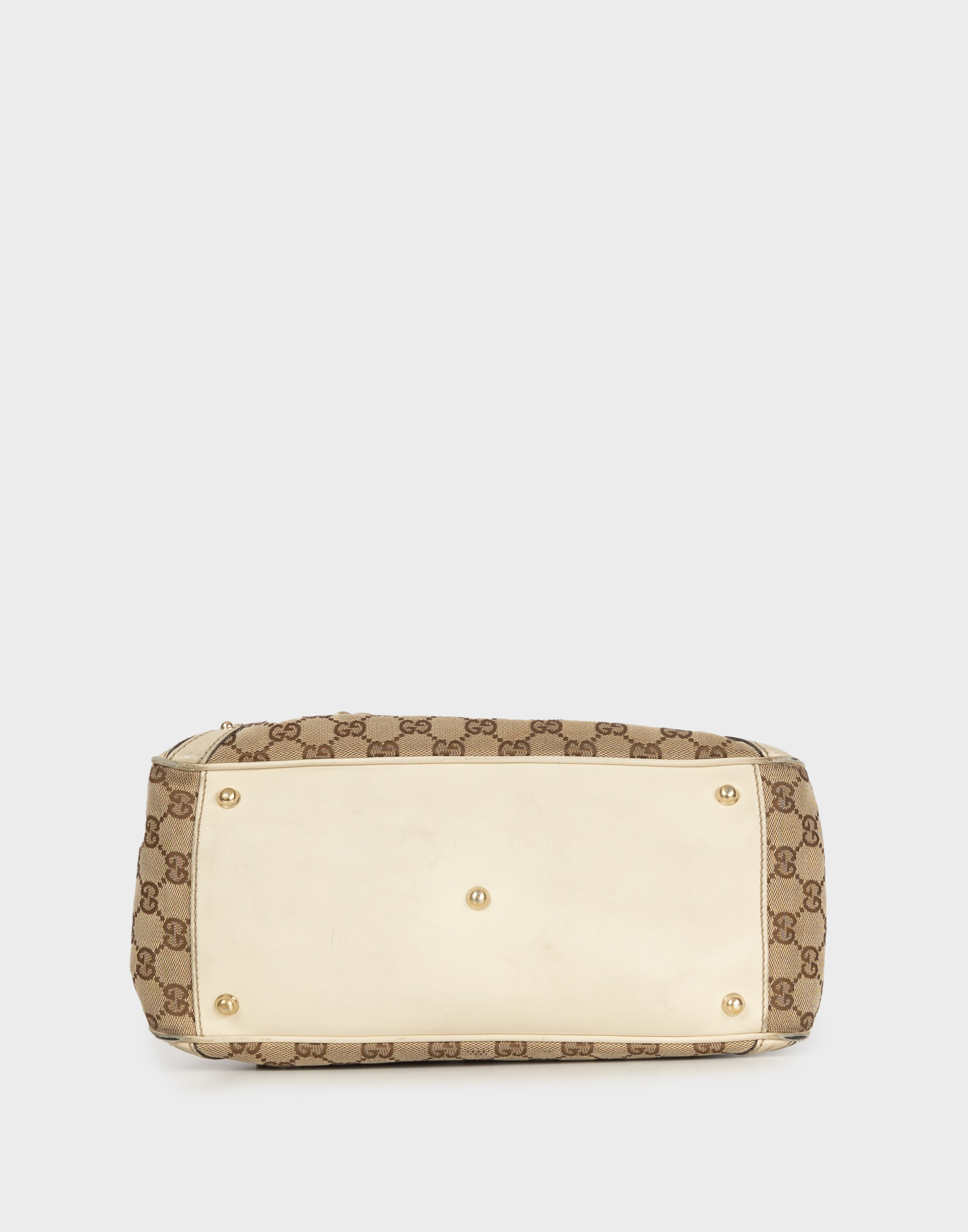 Gucci - Borsa Horsebit in canvas anni 90 - immagine 5