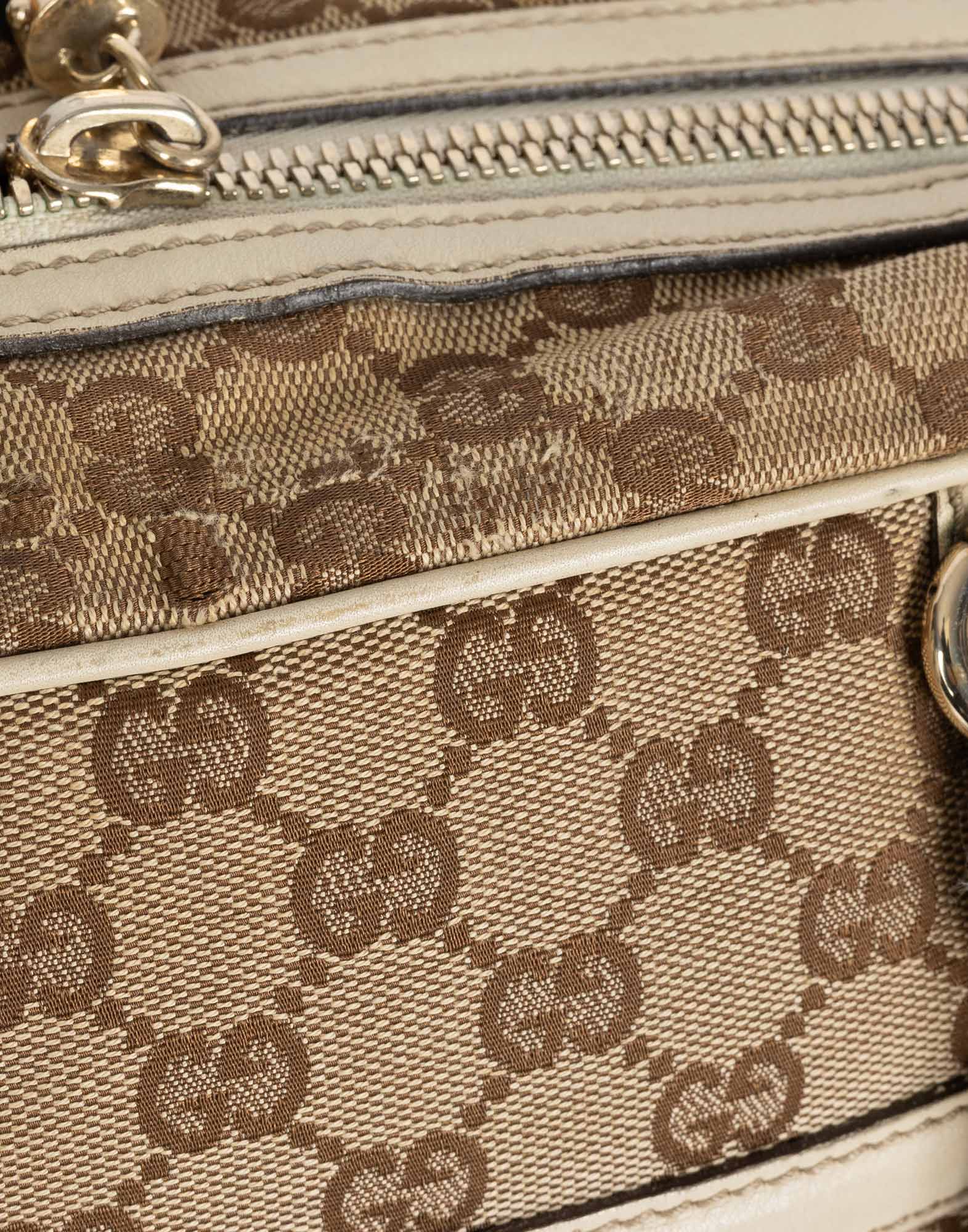 Gucci - Borsa Horsebit in canvas anni 90 - immagine 6