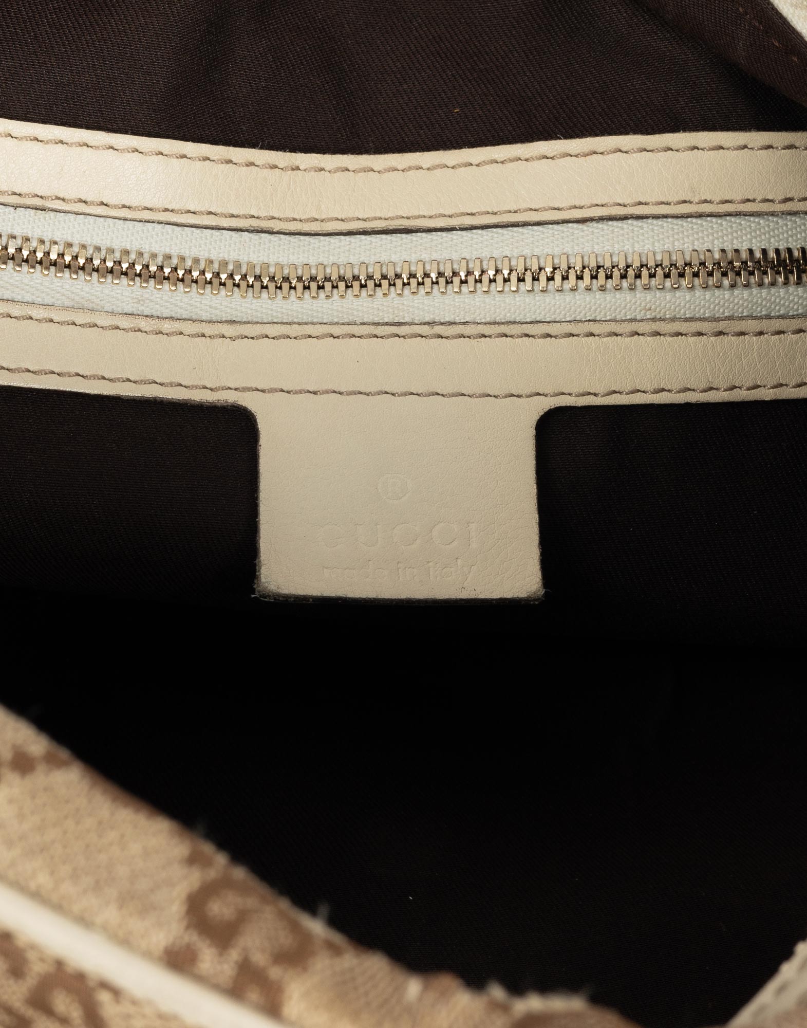 Gucci - Borsa Horsebit in canvas anni 90 - immagine 10