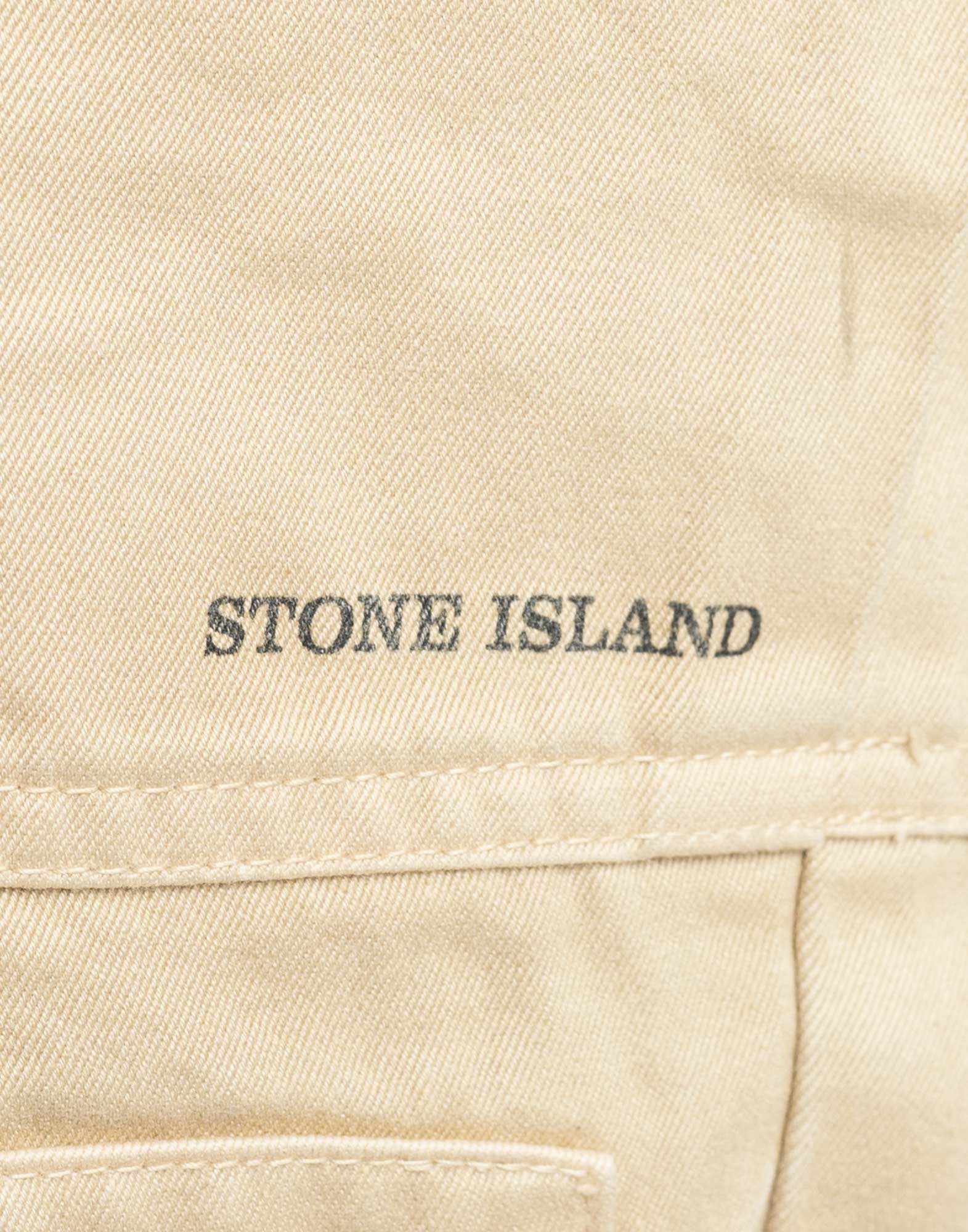 Stone Island - Pantaloni in cotone modello cargo - immagine 3