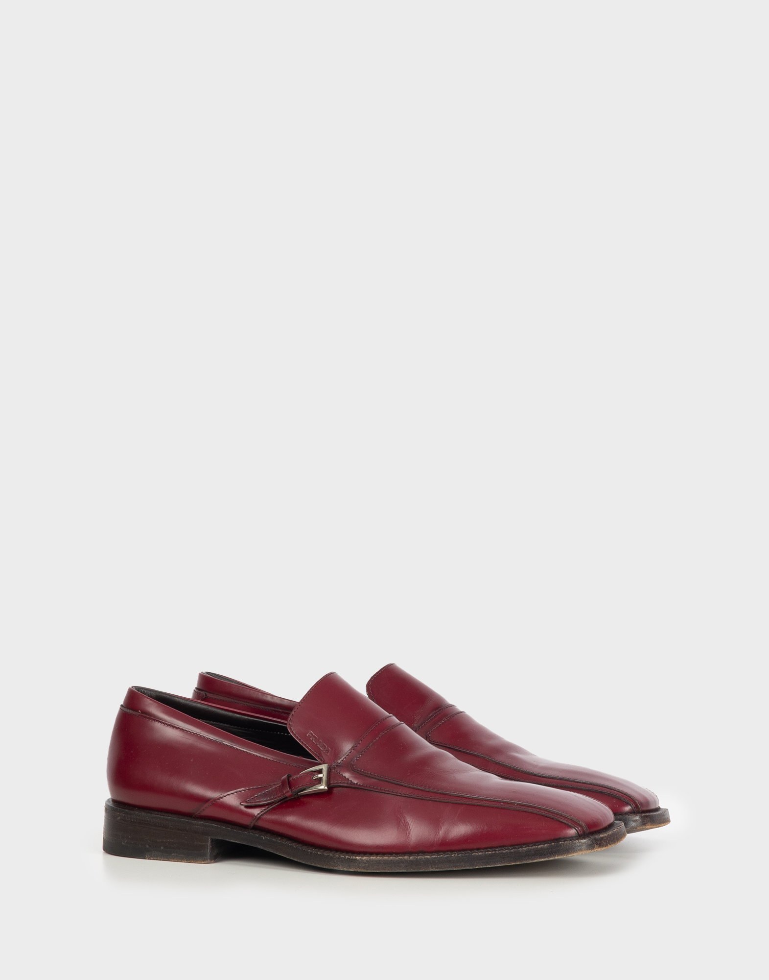 Prada - Mocassini in pelle da uomo - immagine 2