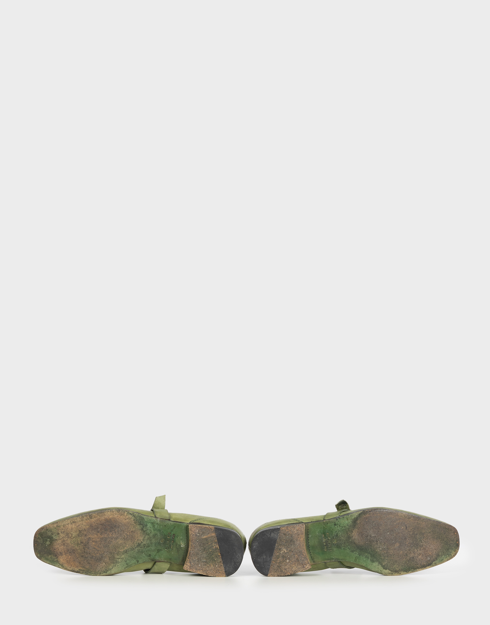 Gucci - Mocassini in pelle verde - immagine 4