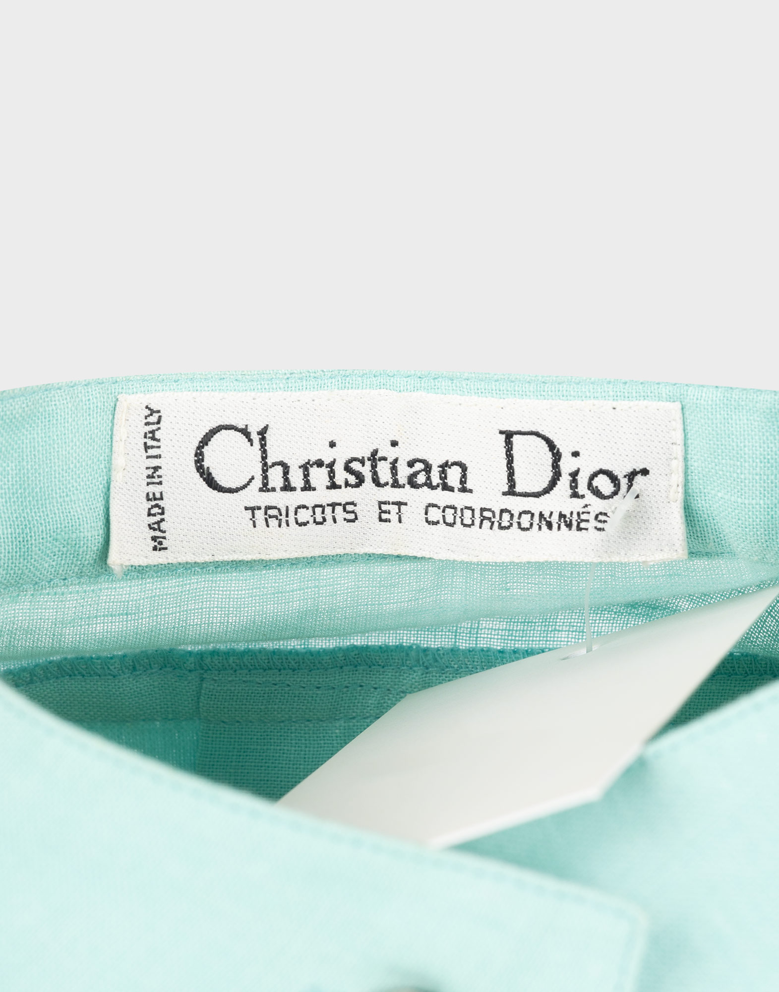 Christian Dior - Camicia in lino '80 - immagine 3