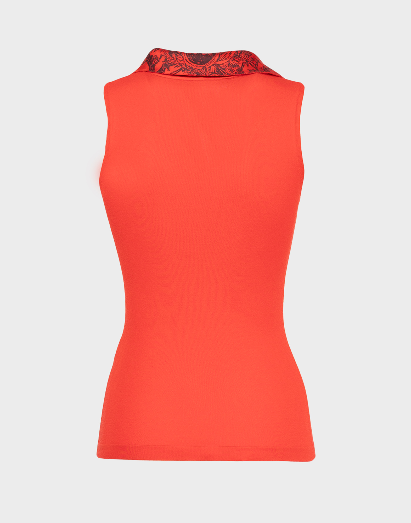 Jc de Castelbajac - Red sleeveless top - Image 2