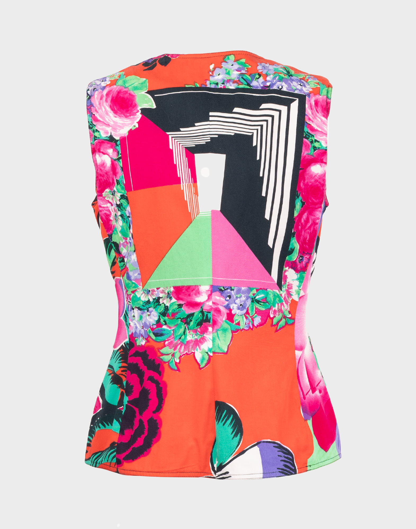 Versace Jeans Couture - 90s Floral Vest - Image 2