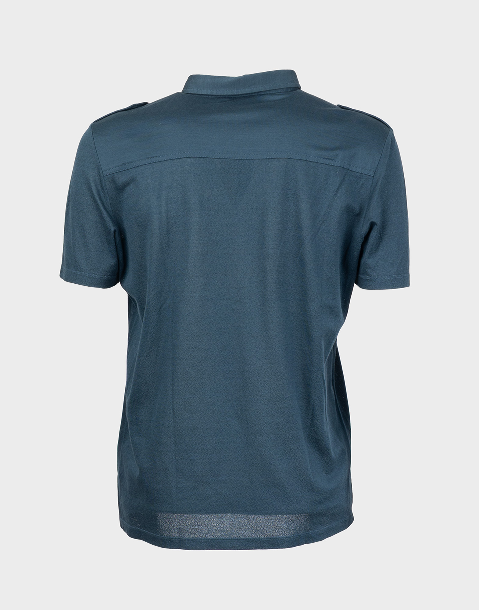 Gucci - Blue cotton poloshirt - Image 2