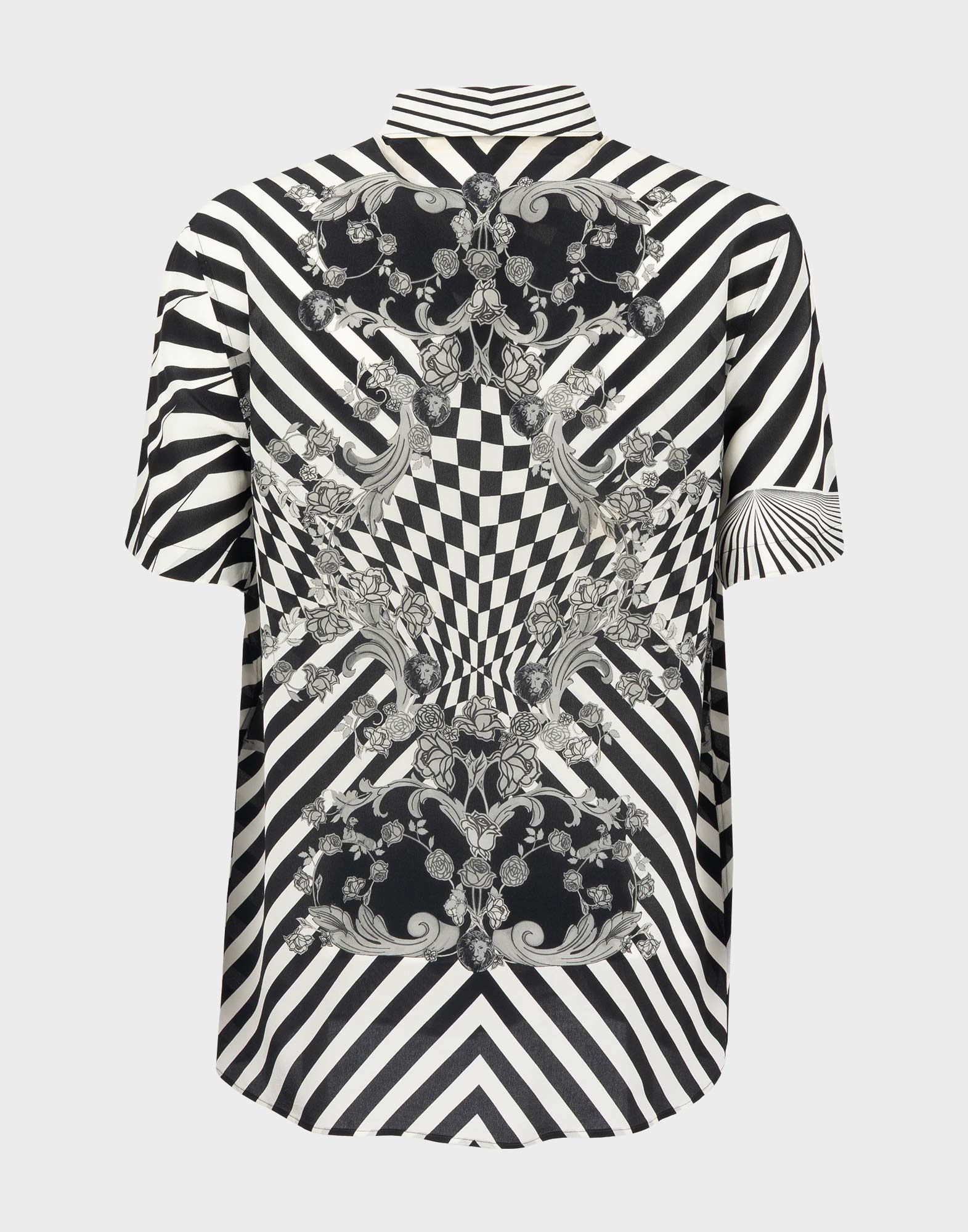 Versus Versace - Camicia fantasia geometrica - immagine 2
