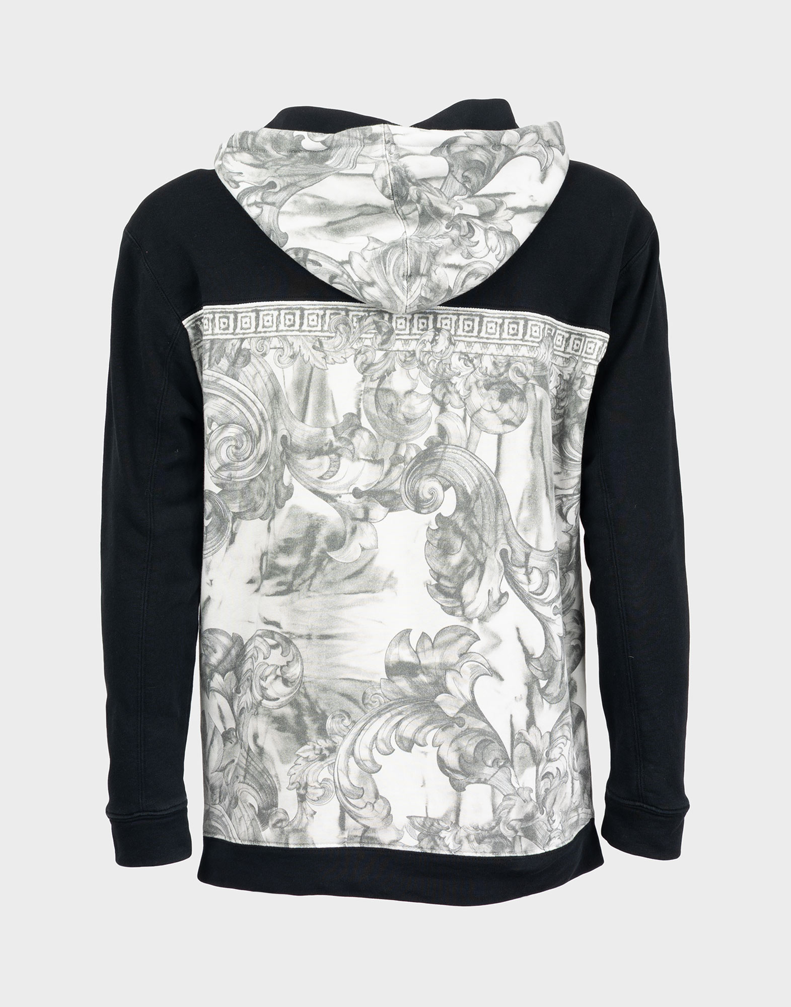 Versace Collection - Felpa grigia con cappuccio - immagine 2