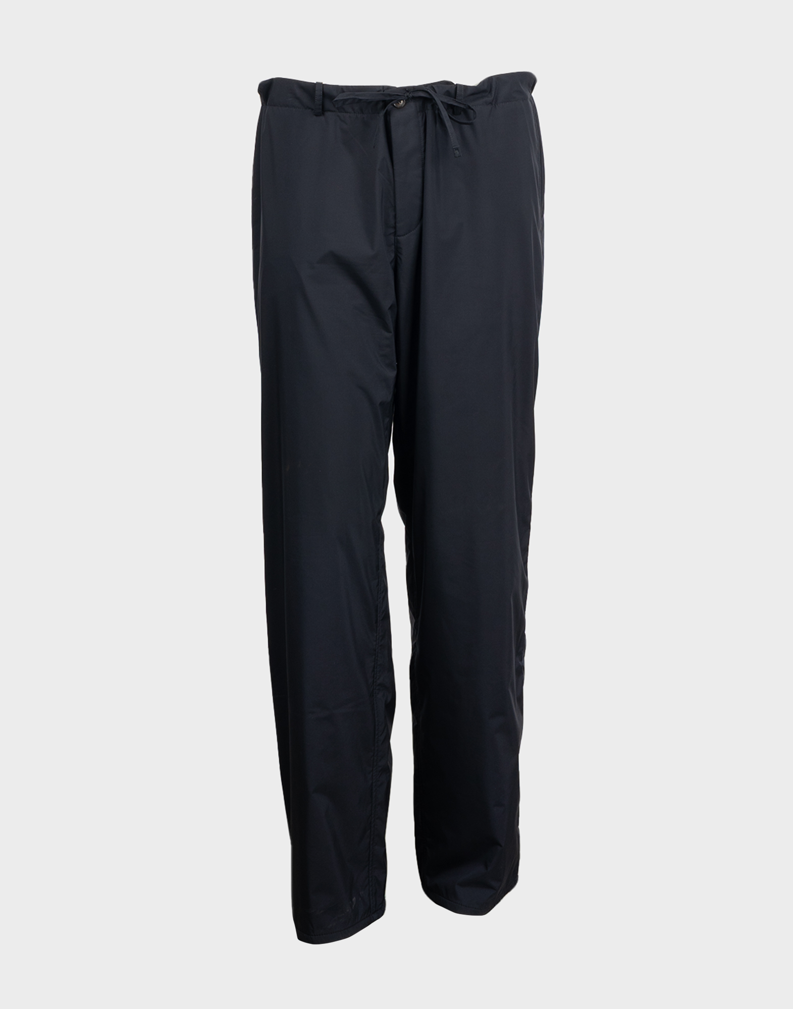 pantaloni blu da uomo con coulisse in vita, firmati loro piana