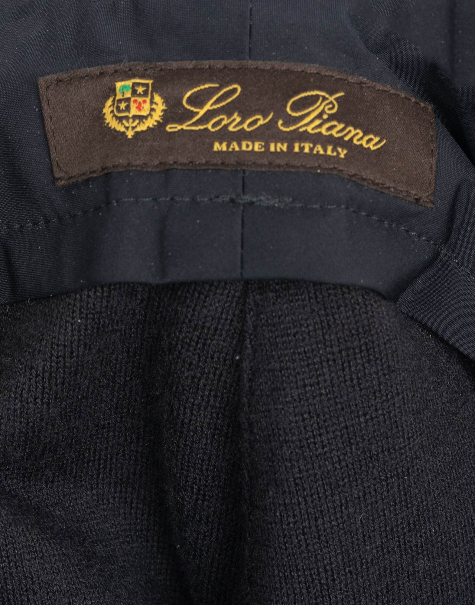 Loro Piana - Pantaloni blu in nylon - immagine 3
