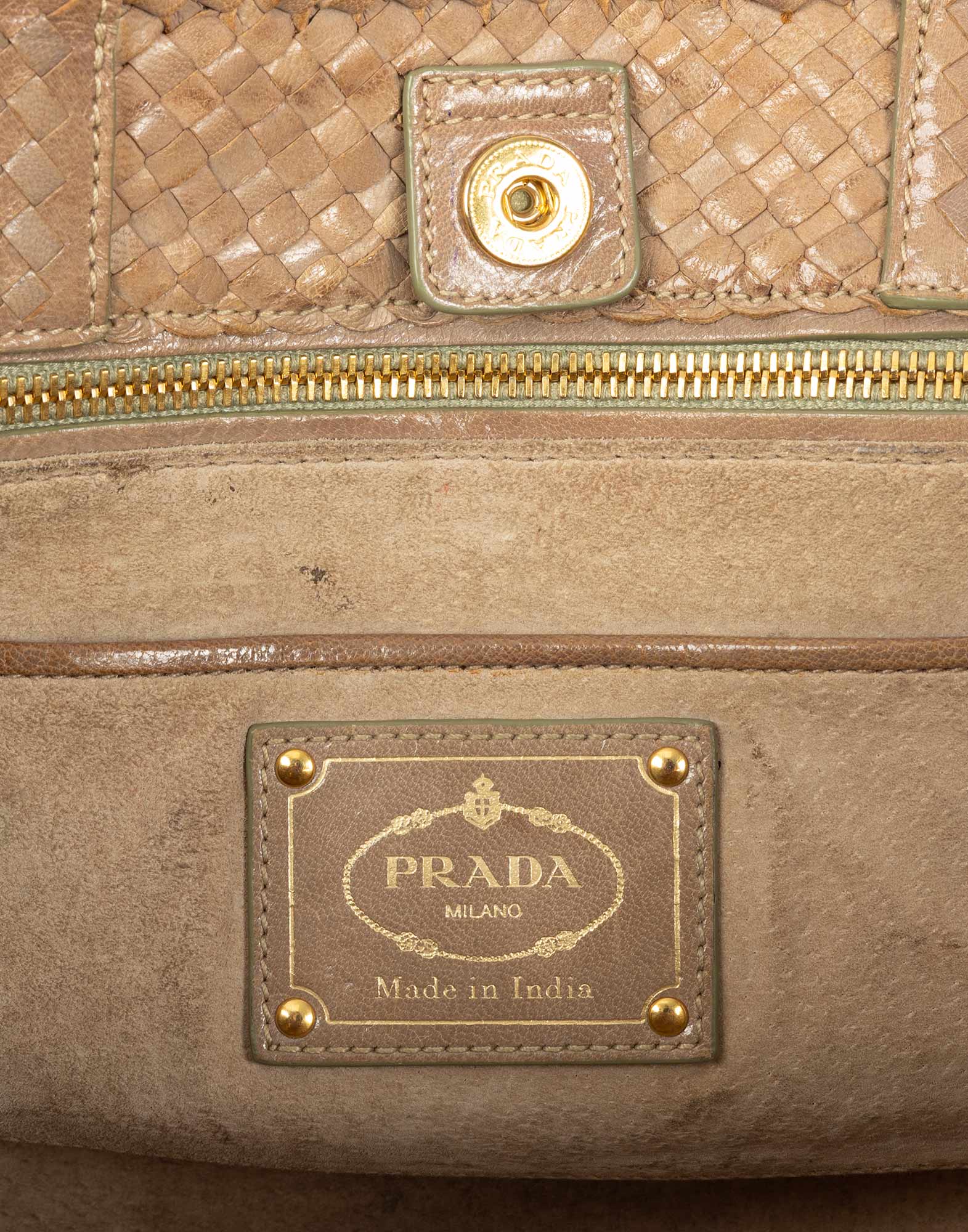 Prada - Borsa tote Madras - immagine 8